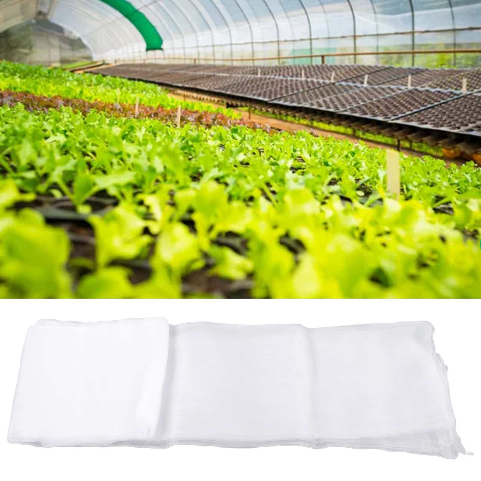 Plant Net Cover White Polyethylene 3x3 Meters Waterproof Good Permeability view 11