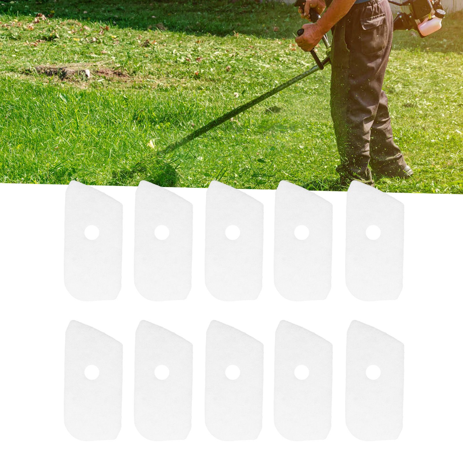 10pcs Air Filter Cotton Replace 530150253 Chain Saw Filter Cleaner for view 12