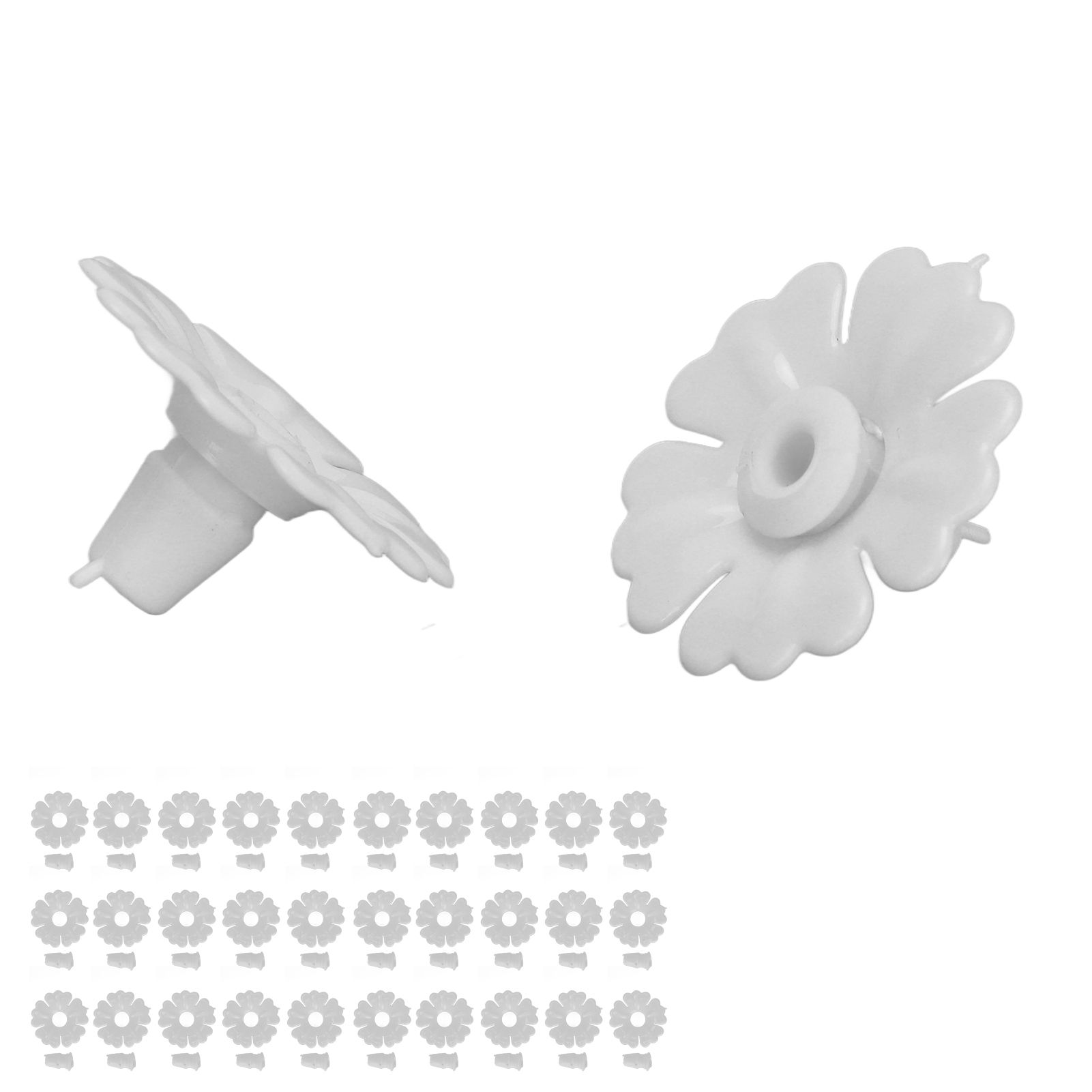 30 Set Hummingbird Feeder Flowers Hanging Bird Feeding Ports Replacement Parts view 4
