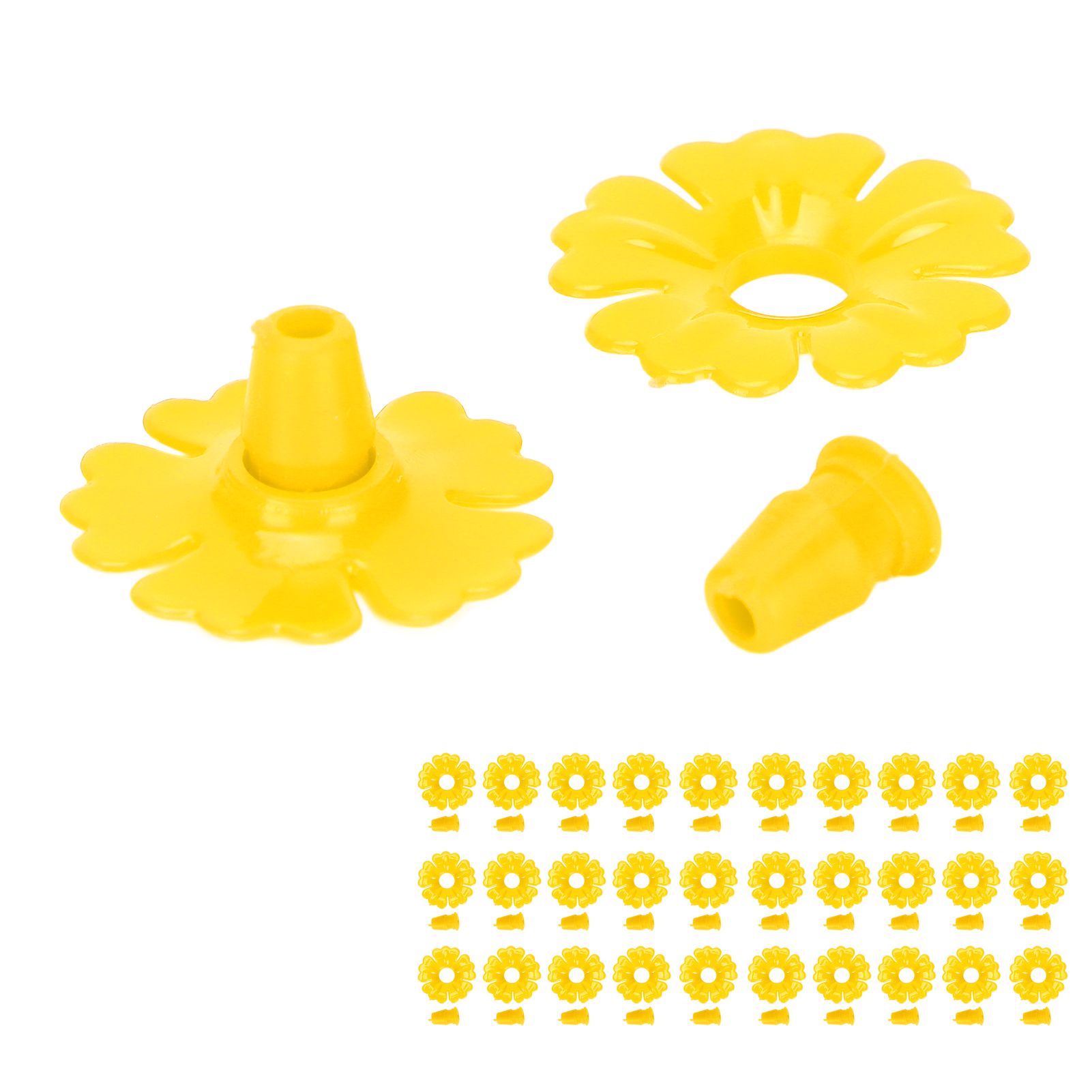 30 Set Hummingbird Feeder Flowers Hanging Bird Feeding Ports Replacement Parts view 9