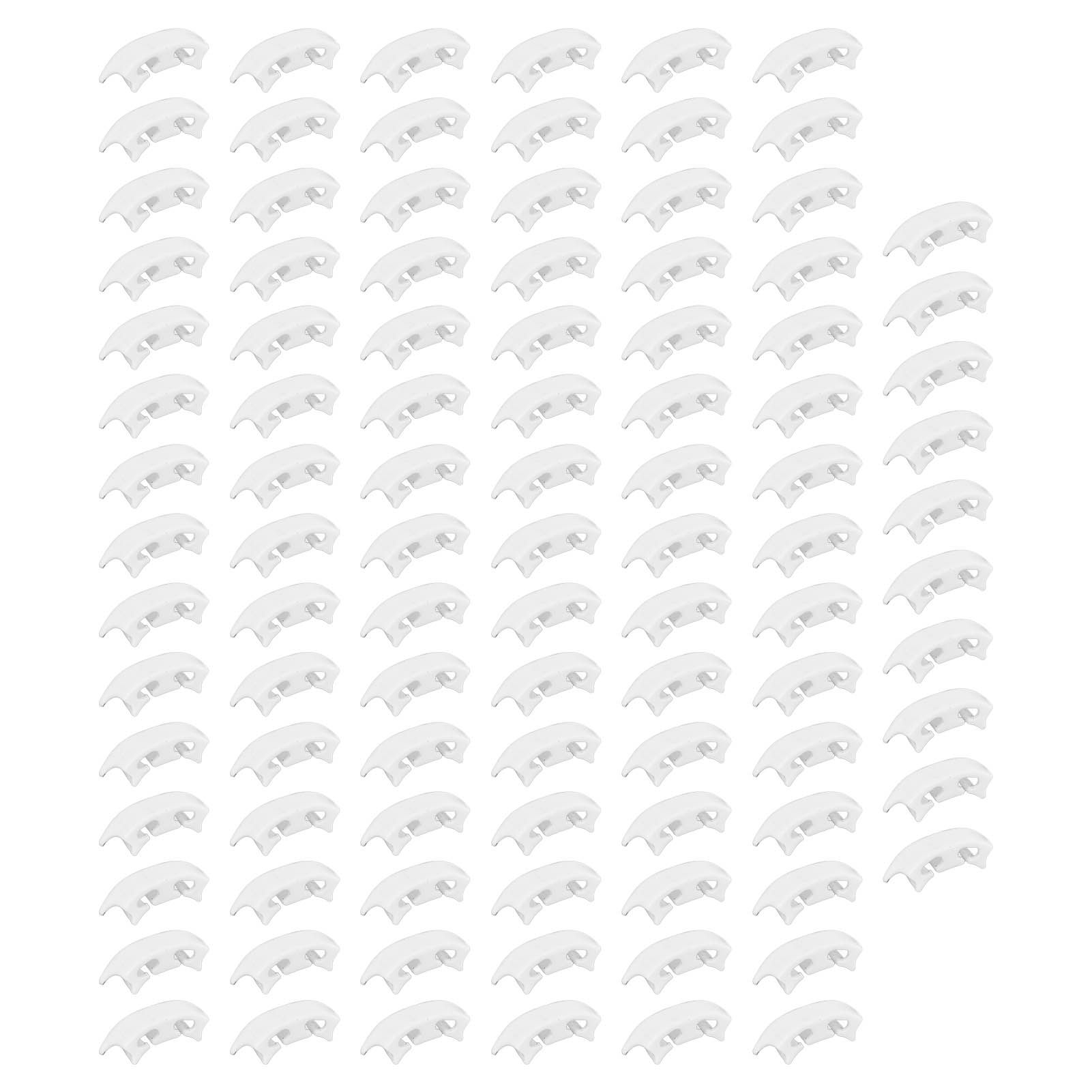 100Pcs Plant Support Clips Durable Plastic Grow Upright Vine Fixation Wide view 3