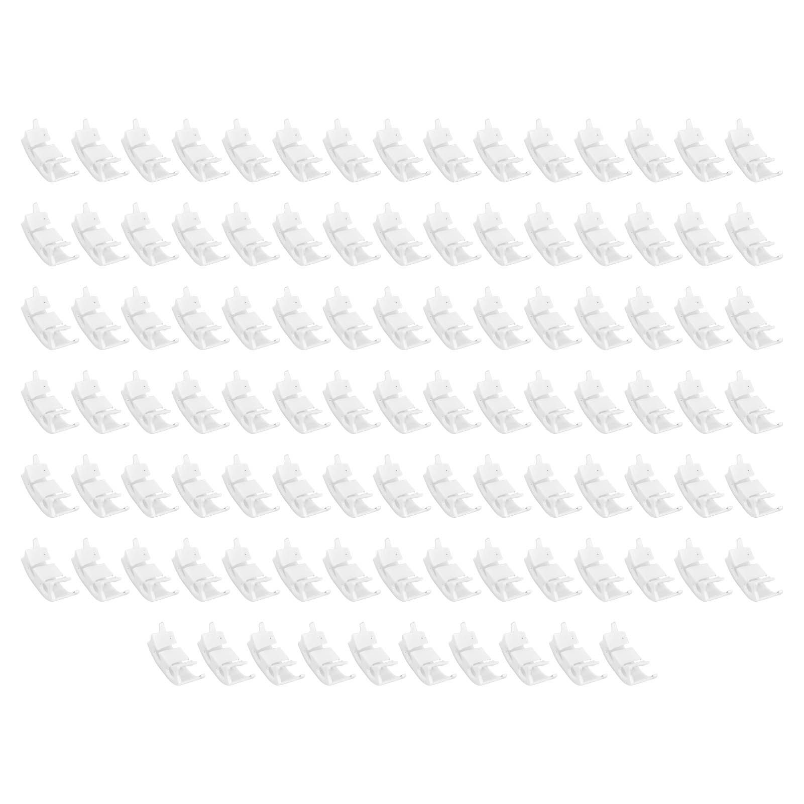 100Pcs Plant Support Clips Durable Plastic Grow Upright Vine Fixation Wide view 6