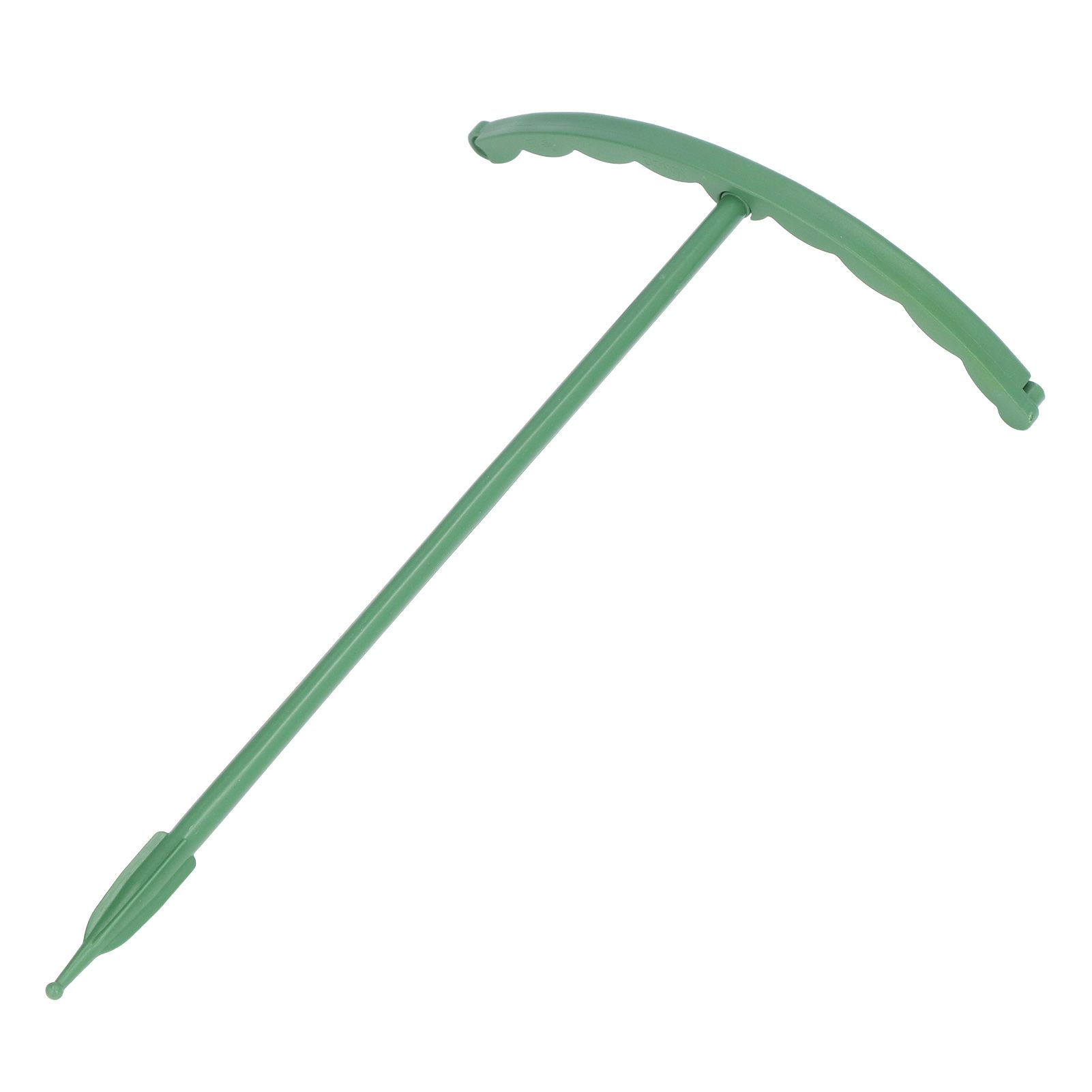 12 Sets Plant Support Stakes with Half Round Support Ring Plastic Garden Tool view 4