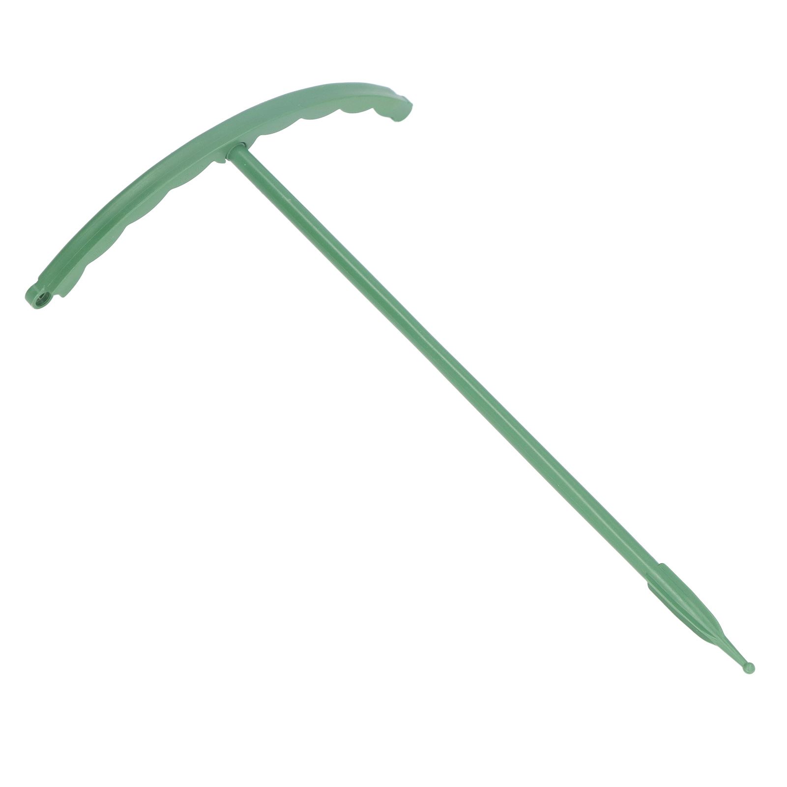 12 Sets Plant Support Stakes with Half Round Support Ring Plastic Garden Tool view 5