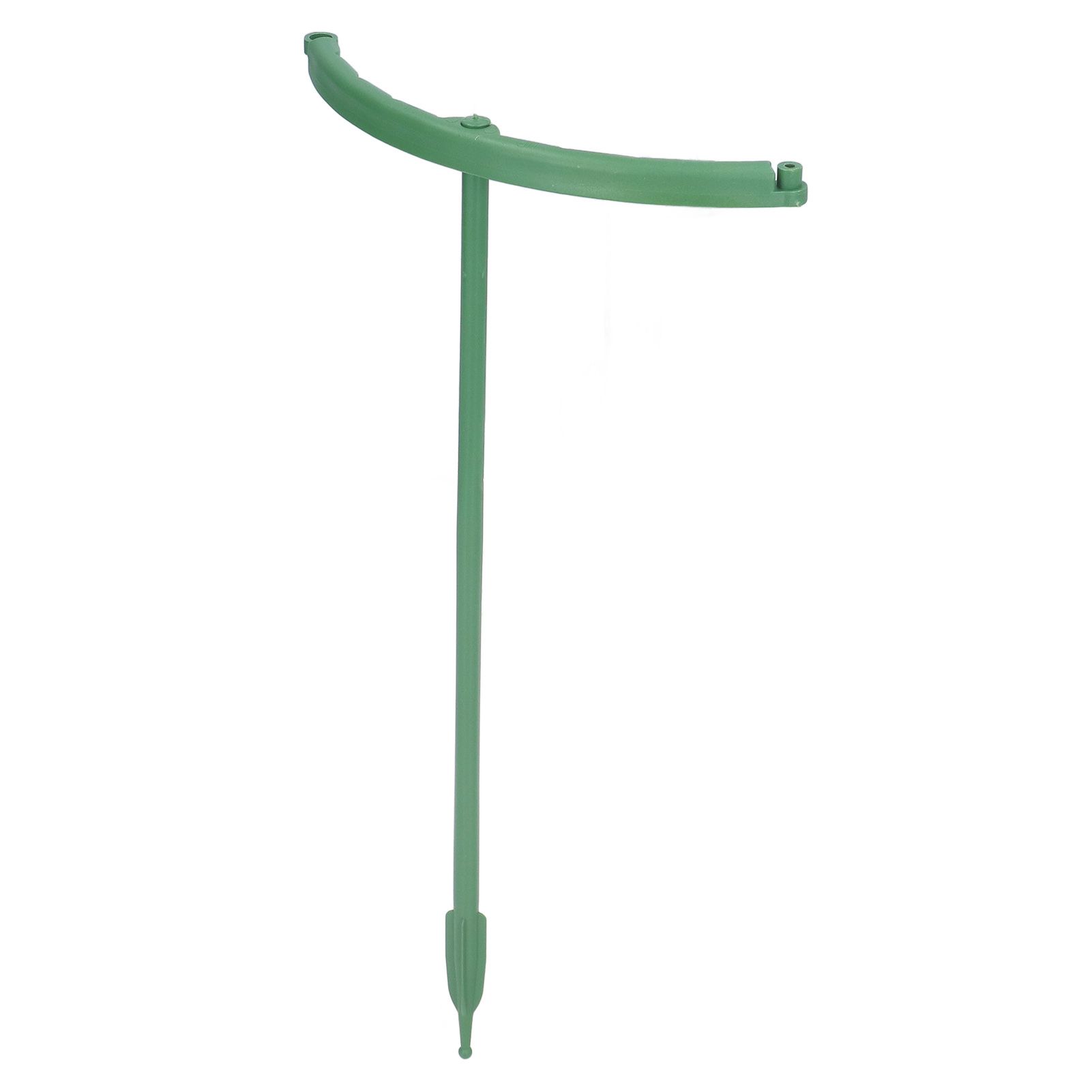 12 Sets Plant Support Stakes with Half Round Support Ring Plastic Garden Tool view 9