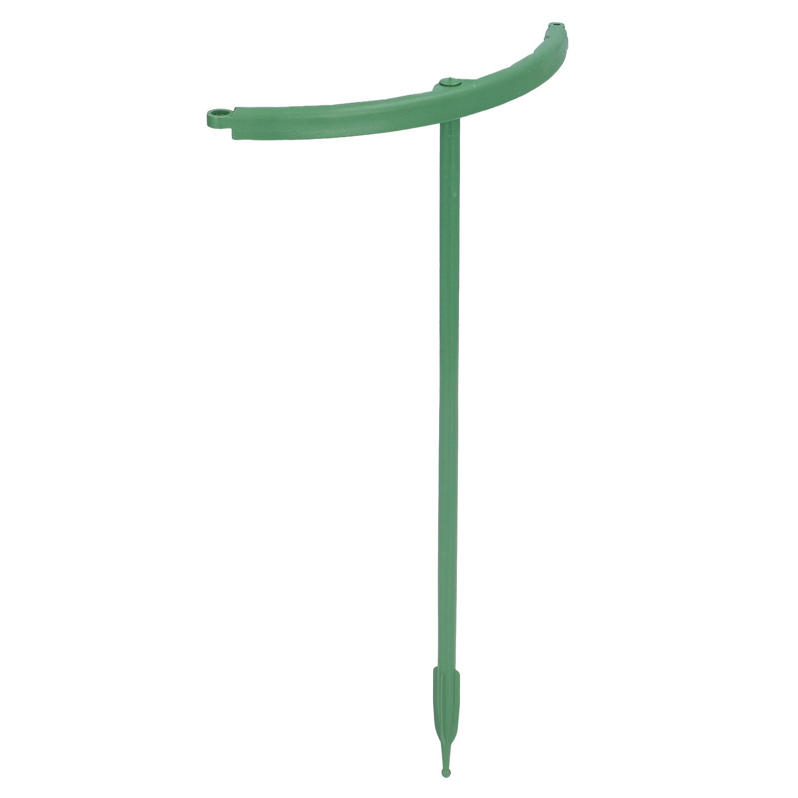 12 Sets Plant Support Stakes with Half Round Support Ring Plastic Garden Tool view 10