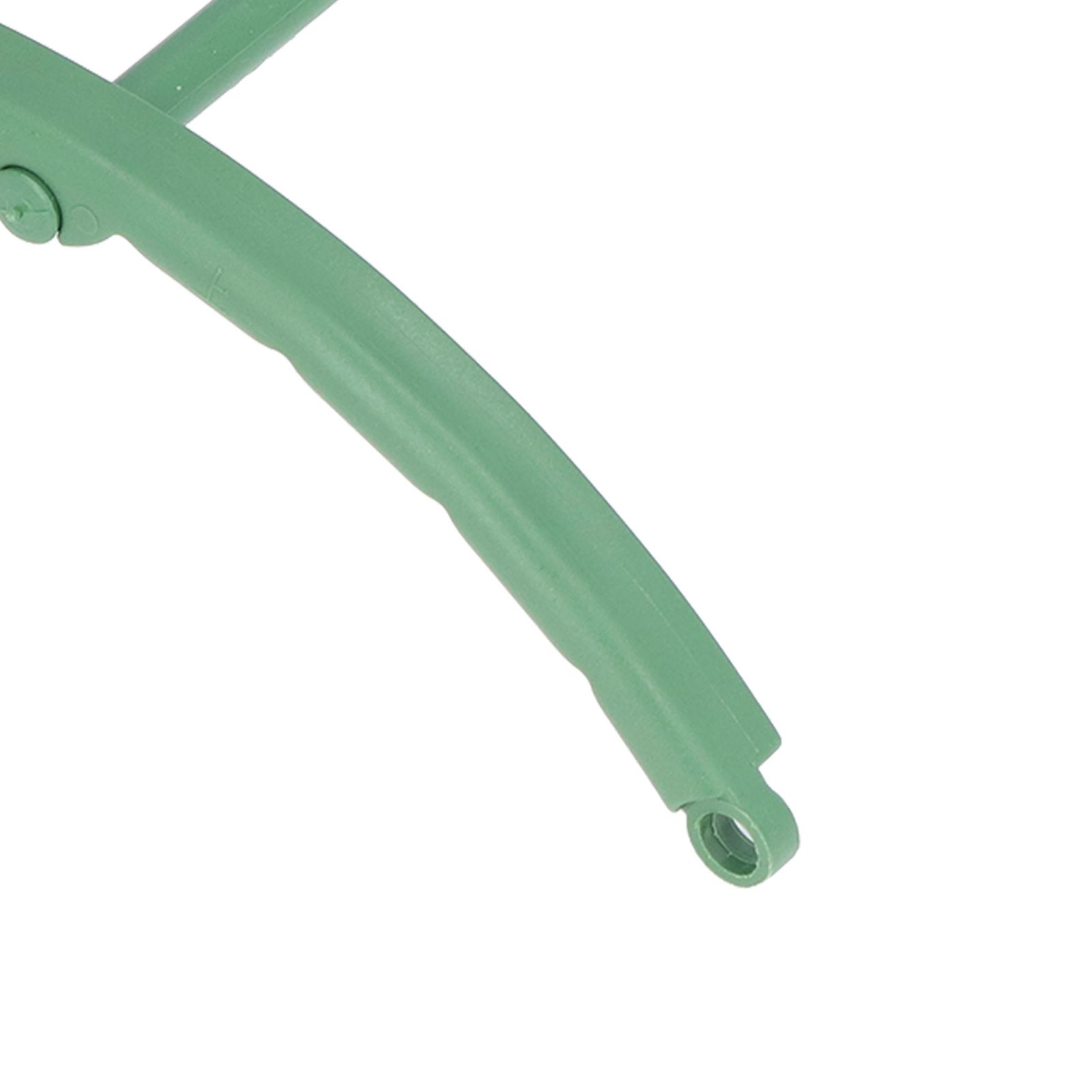 12 Sets Plant Support Stakes with Half Round Support Ring Plastic Garden Tool view 13