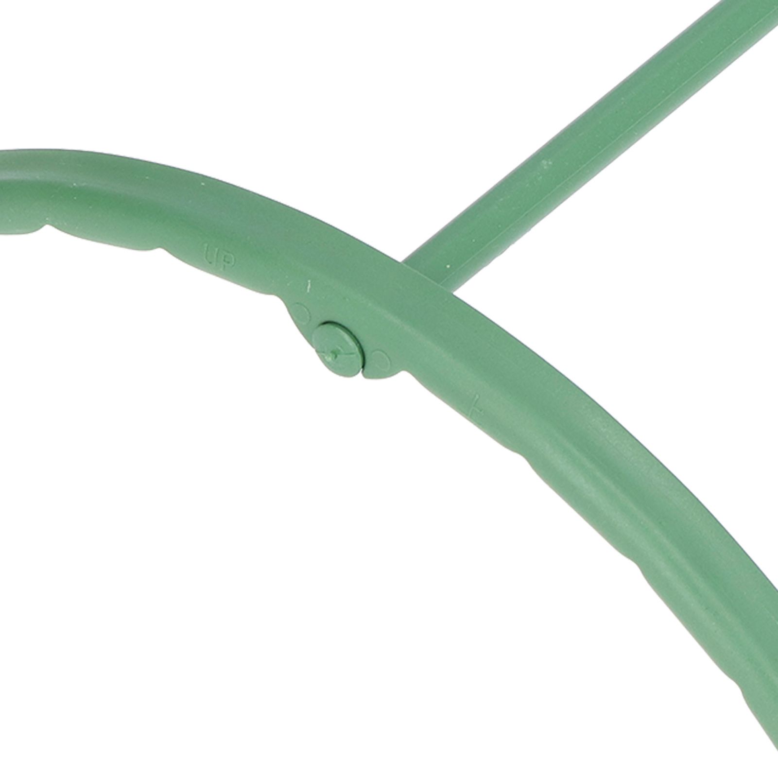 12 Sets Plant Support Stakes with Half Round Support Ring Plastic Garden Tool view 14
