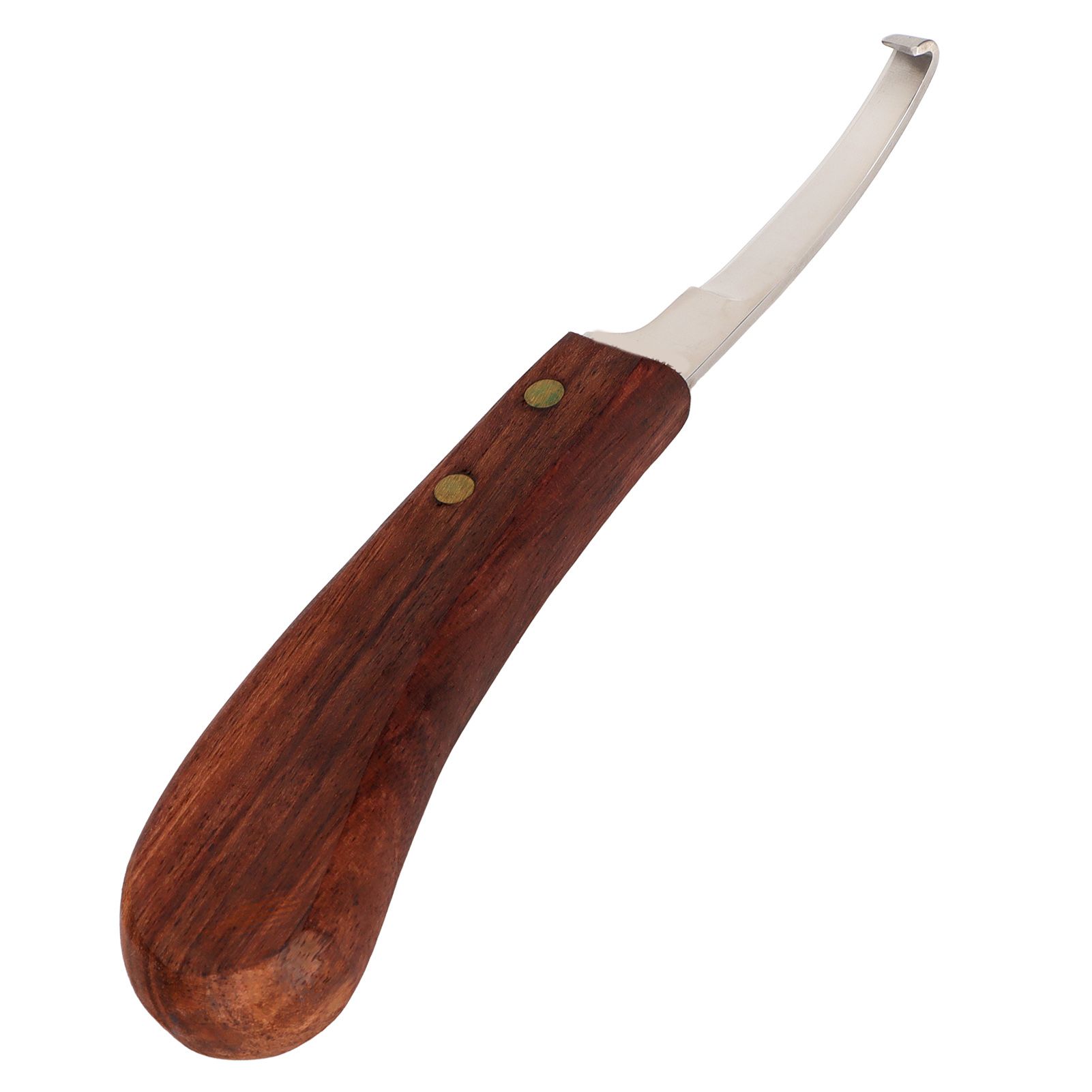 Steel Hoof Knife with Wooden Handle Pointed Cattle Livestock Hand Hoof view 5