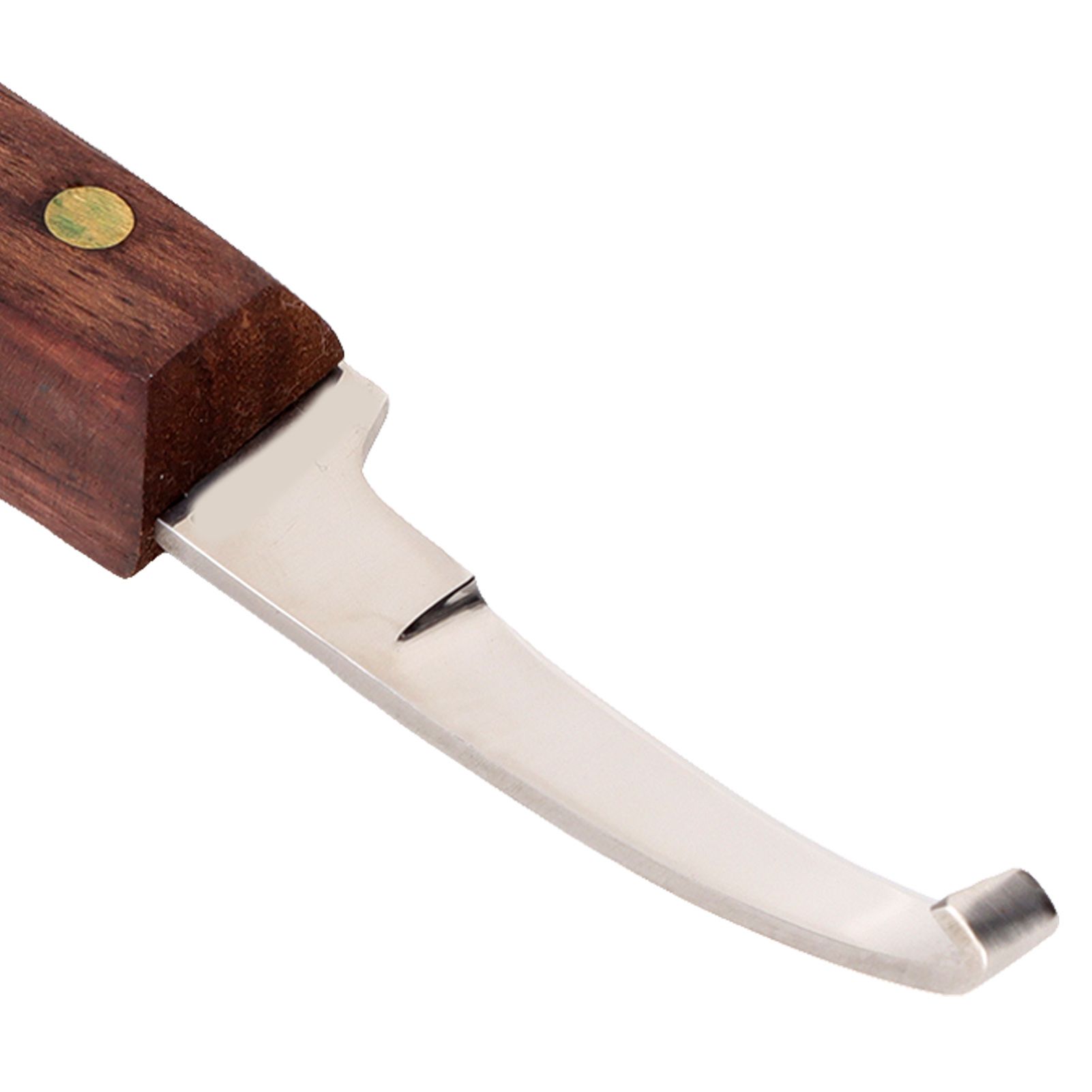 Steel Hoof Knife with Wooden Handle Pointed Cattle Livestock Hand Hoof view 13