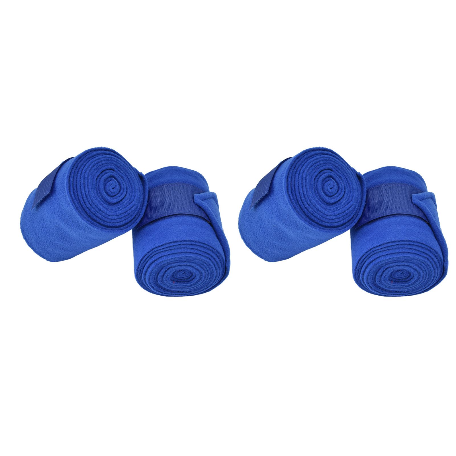 4Pcs Horse Leg Warp Hoop and Loop Fastener Guard Soft Polyester Set Kit for view 4