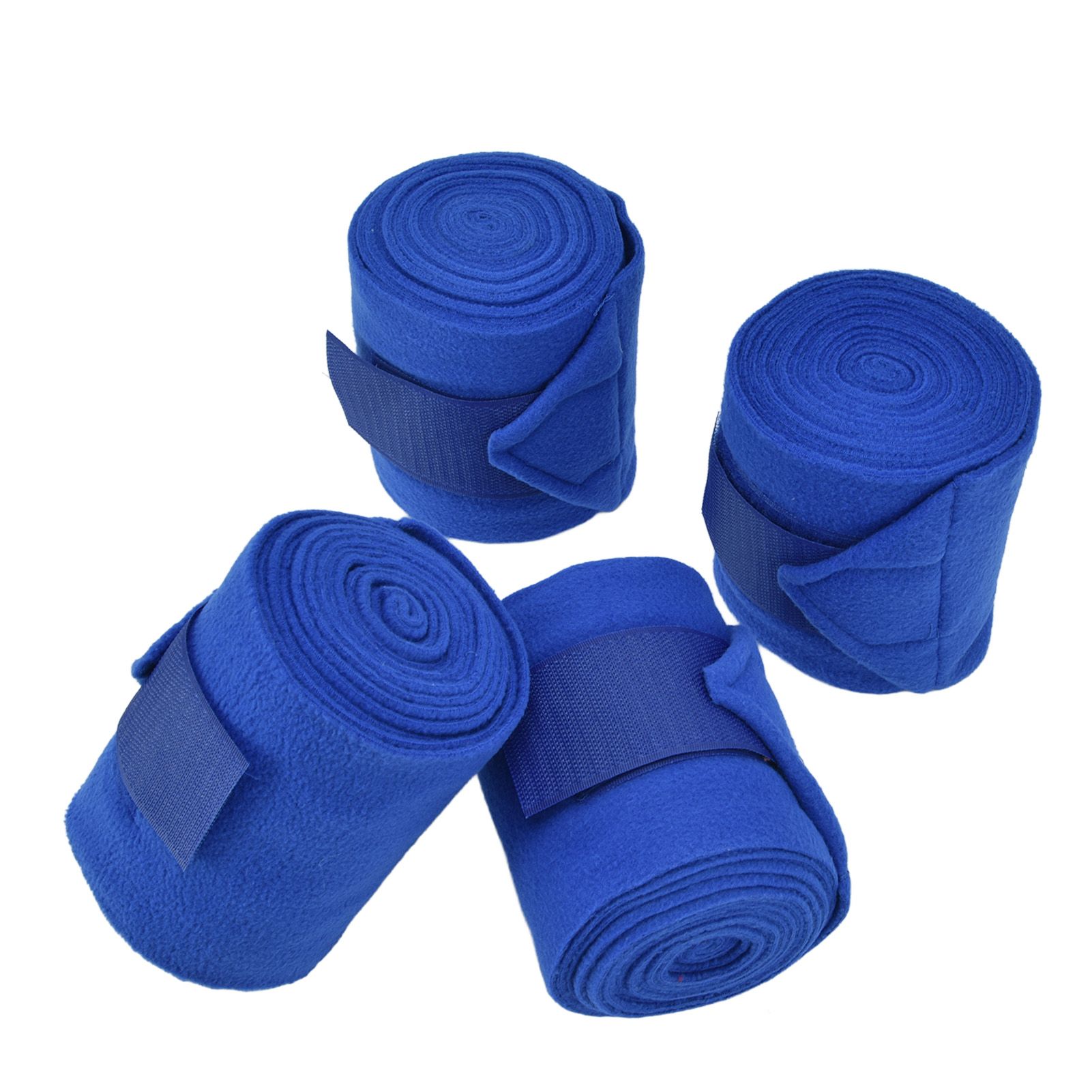 4Pcs Horse Leg Warp Hoop and Loop Fastener Guard Soft Polyester Set Kit for view 5