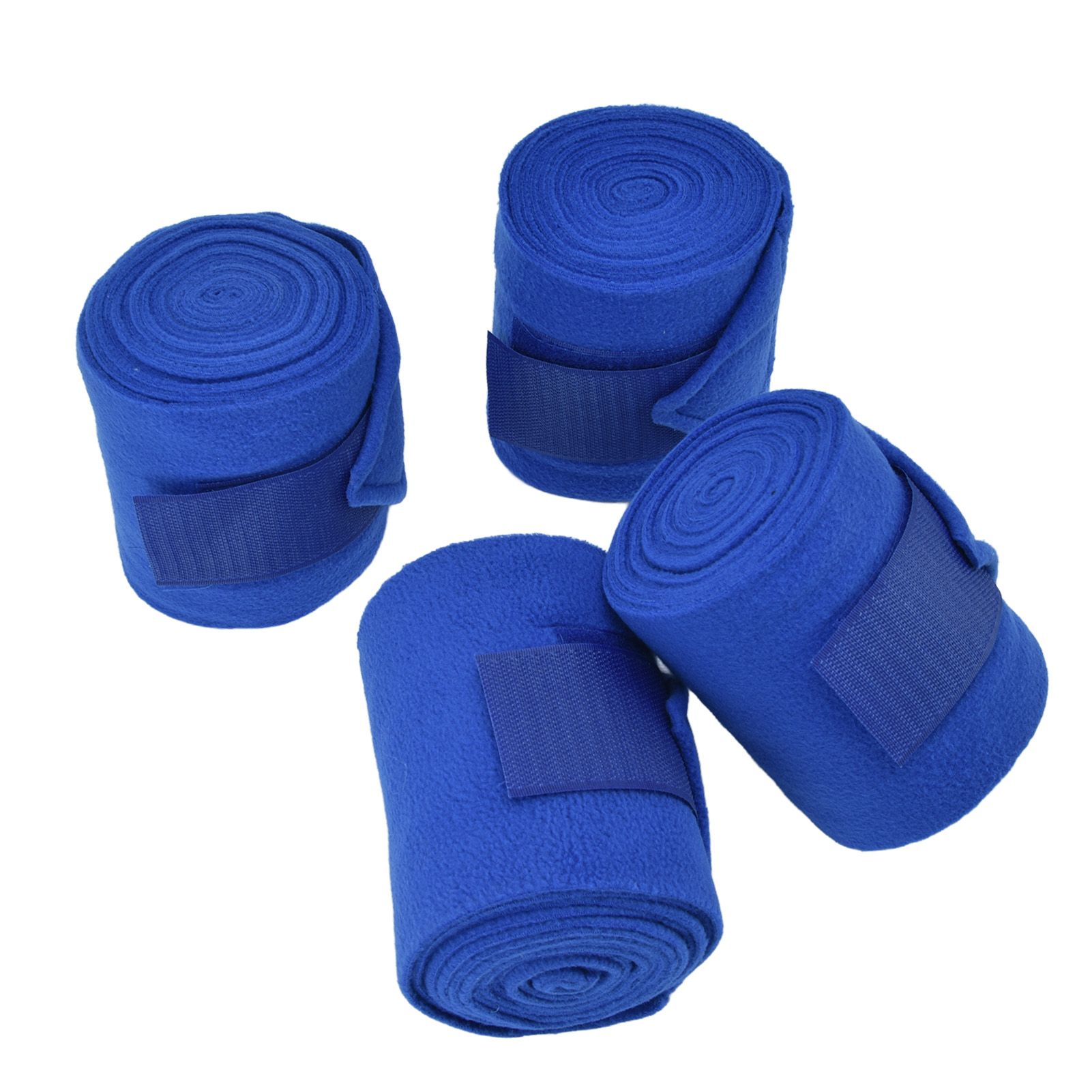 4Pcs Horse Leg Warp Hoop and Loop Fastener Guard Soft Polyester Set Kit for view 8