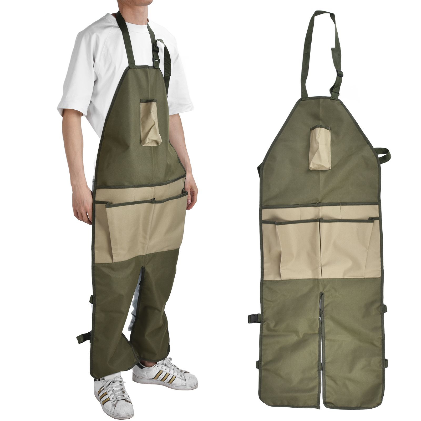 Garden Apron Leg Protection Oxford Cloth Material Regulable Buckle Waterproof view 8
