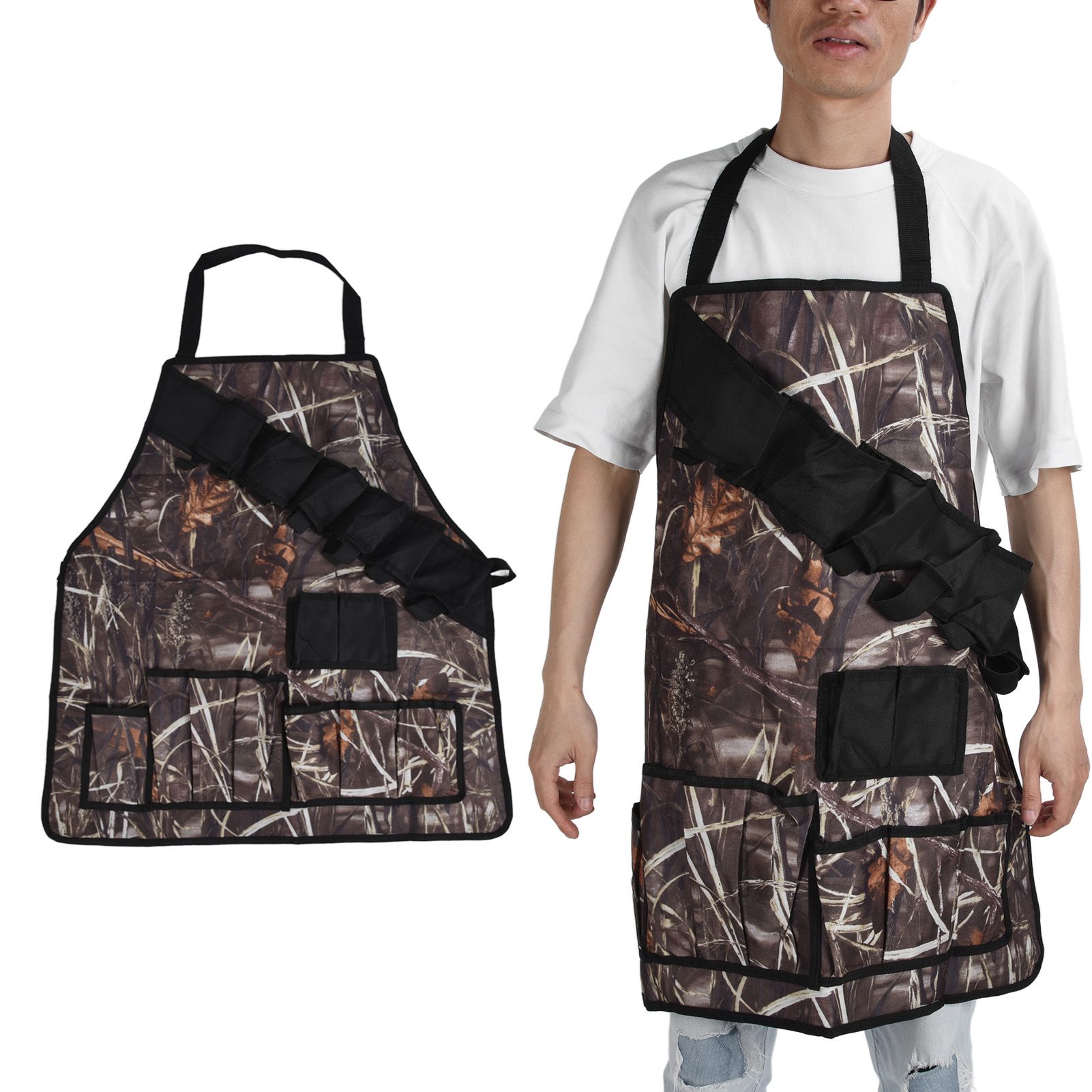 BBQ Apron Oxford Cloth Lightweight Kitchen Chef Grilling Apron for BBQ view 10