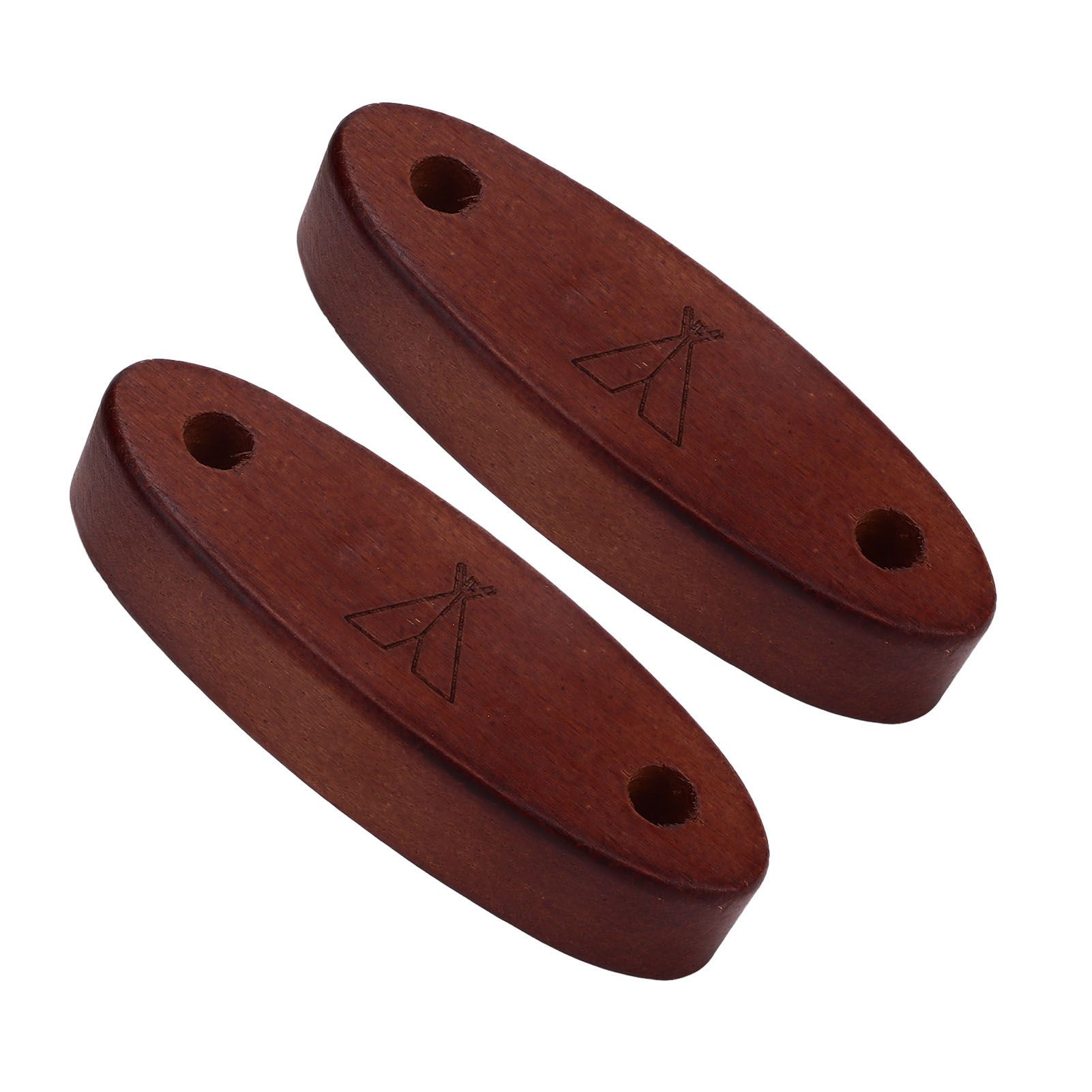 2pcs Wooden Tent Rope Buckle 8mm Windproof Rope Buckle Rope Adjustment view 2