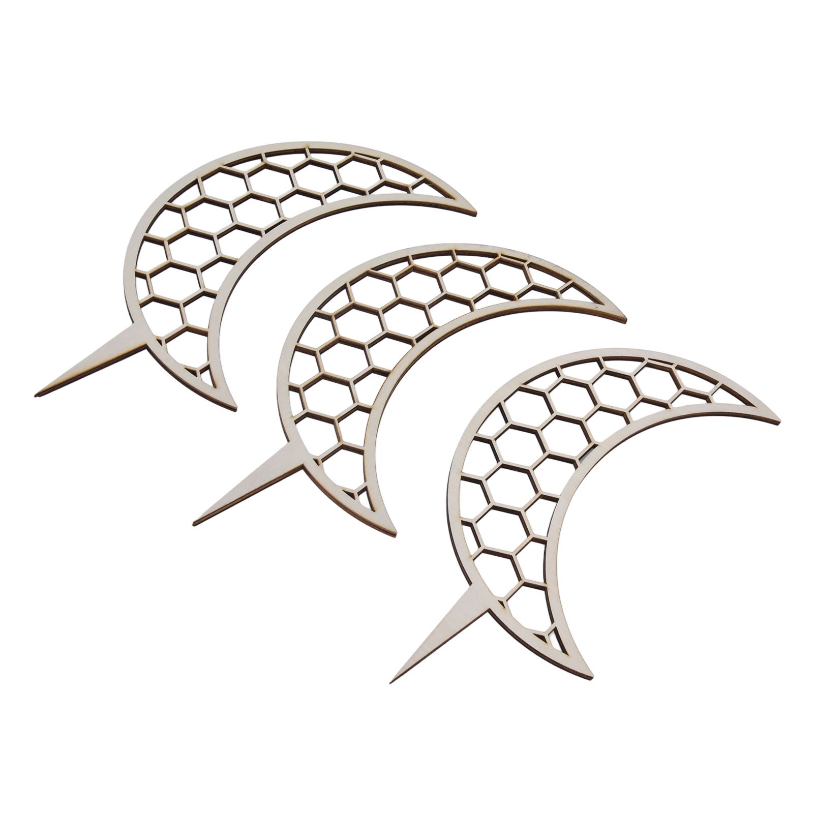 3 Pcs Vines Climbing Support Unique Design Composite Wood 30cm Flower Climbing view 3