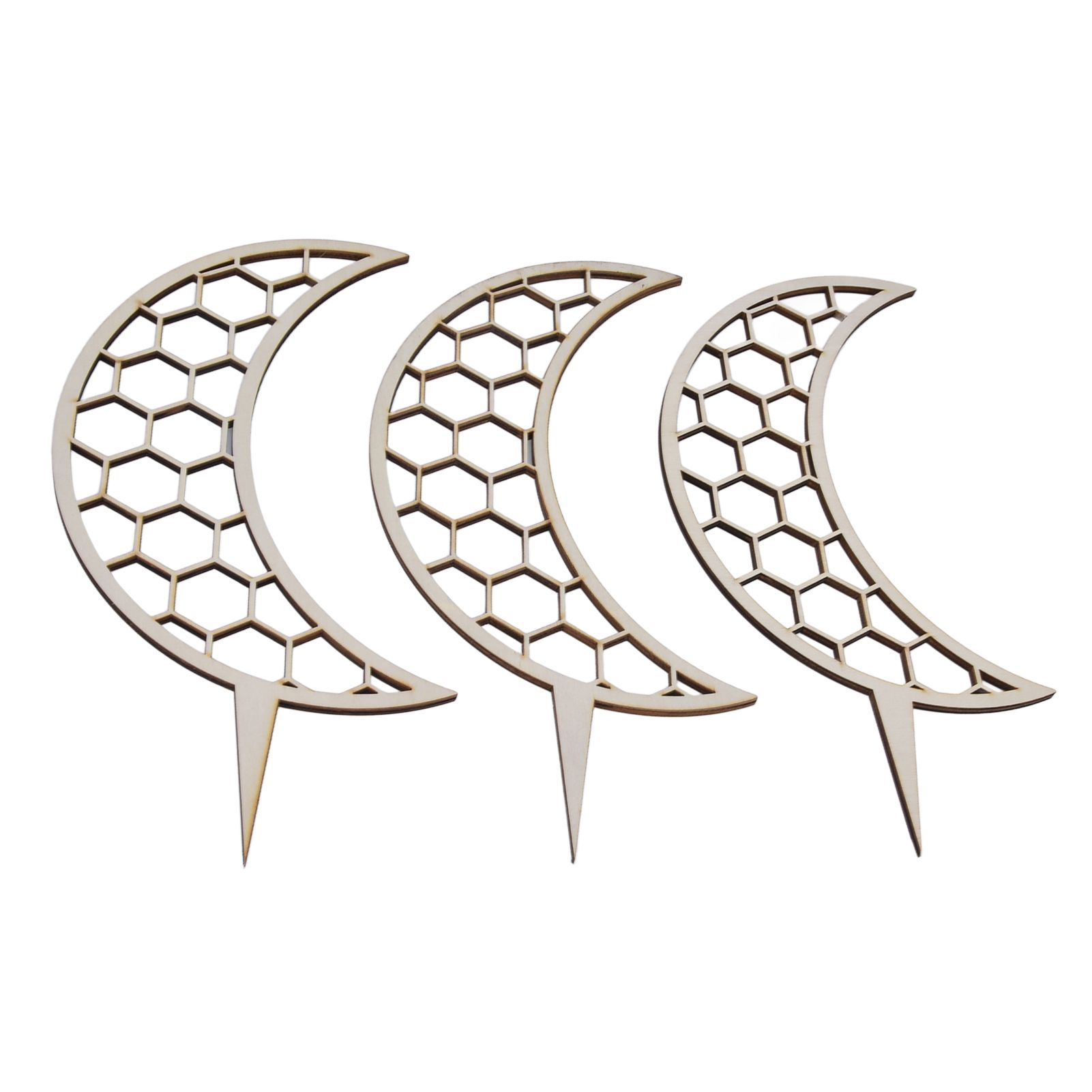 3 Pcs Vines Climbing Support Unique Design Composite Wood 30cm Flower Climbing view 4