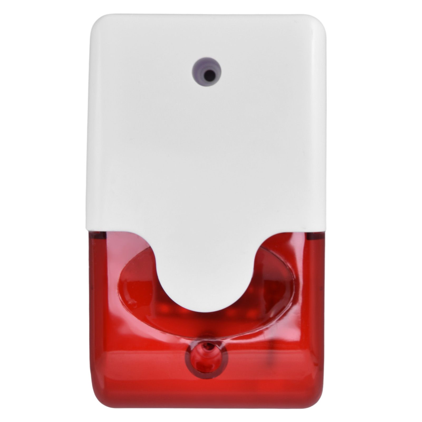 Mini Strobe Siren Wired Alarm Strobe Flashing Light Horn Flash Sound Siren for view 3