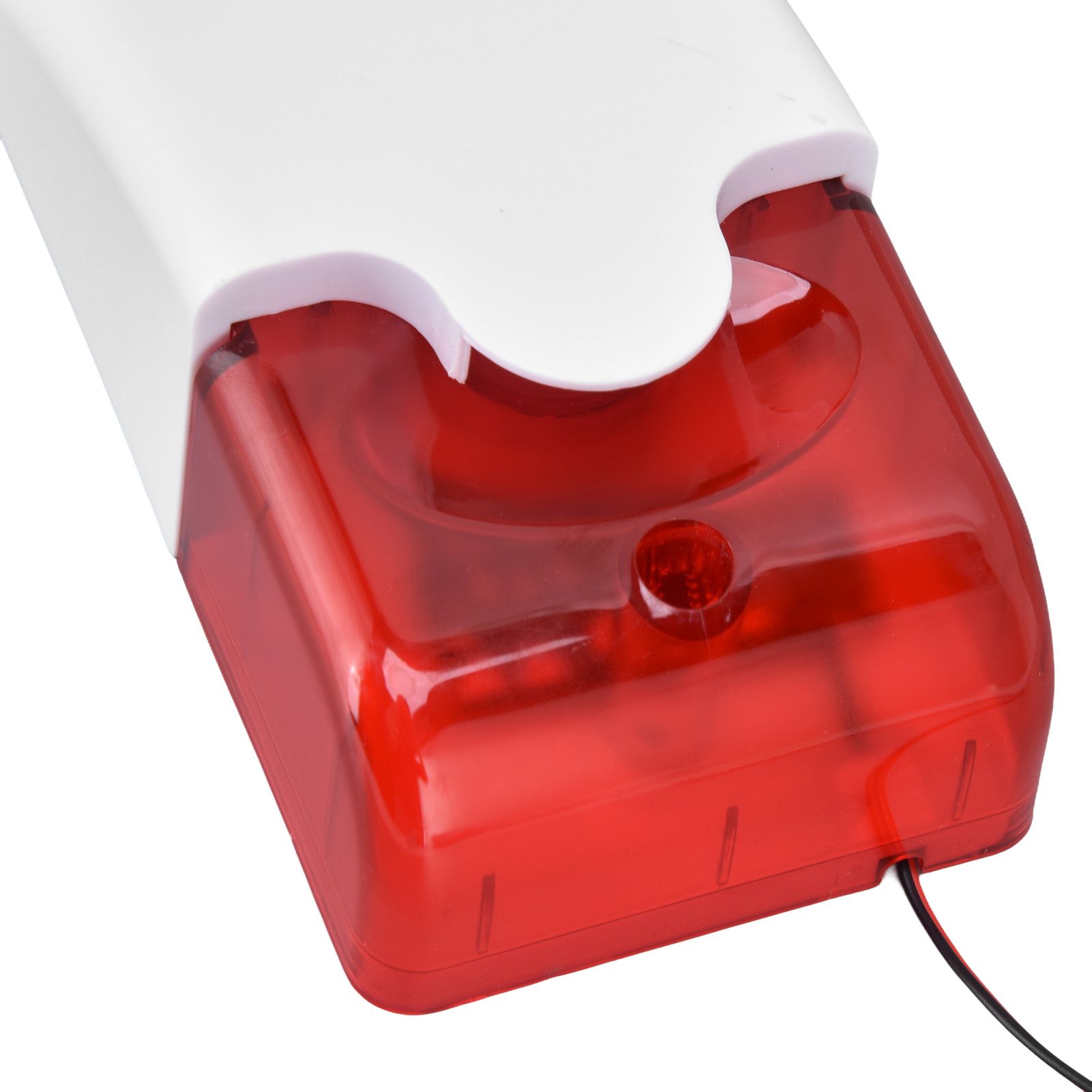 Mini Strobe Siren Wired Alarm Strobe Flashing Light Horn Flash Sound Siren for view 14