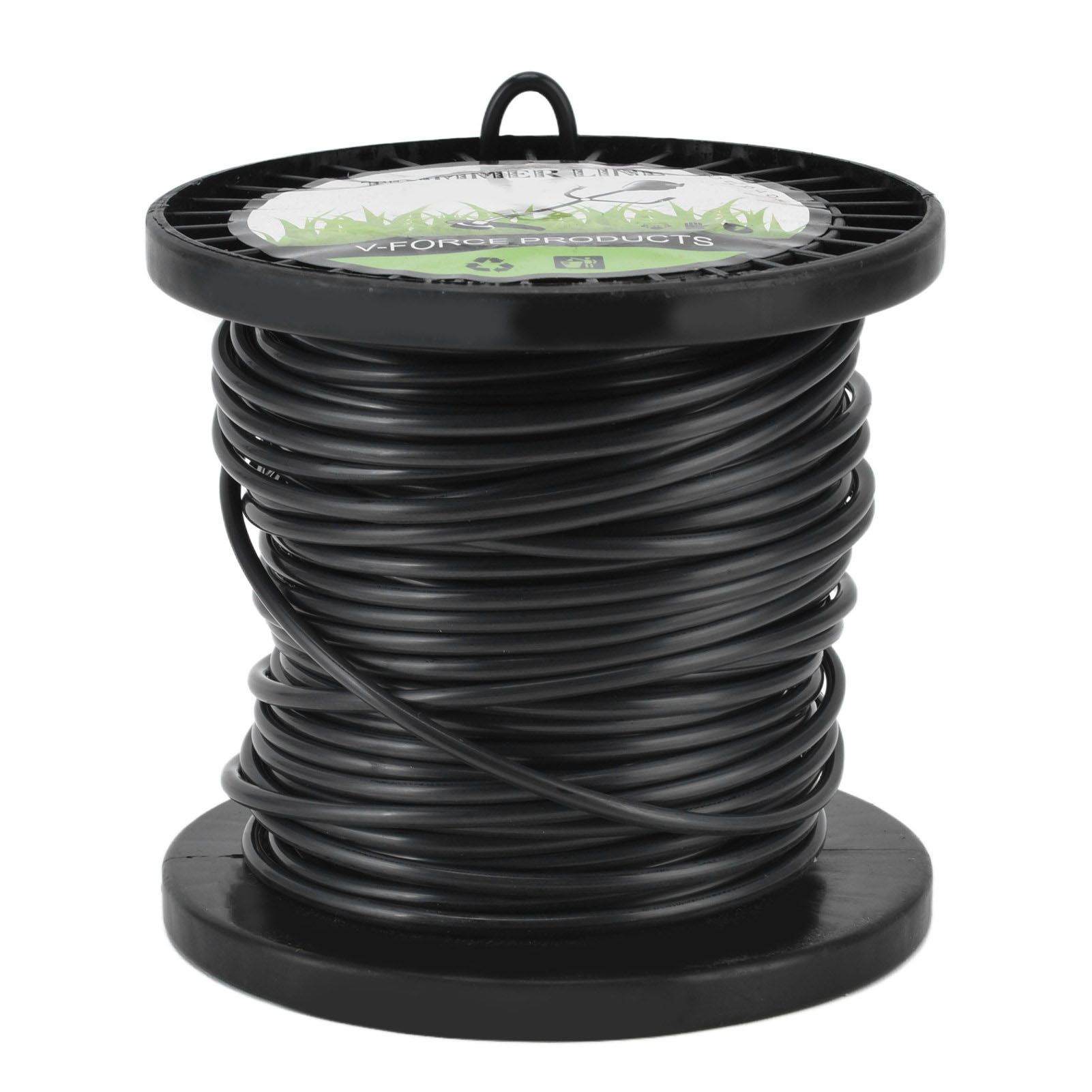 Round String Trimmer Line for Husqvarna 3.3mm Black High Cutting Efficiency view 3
