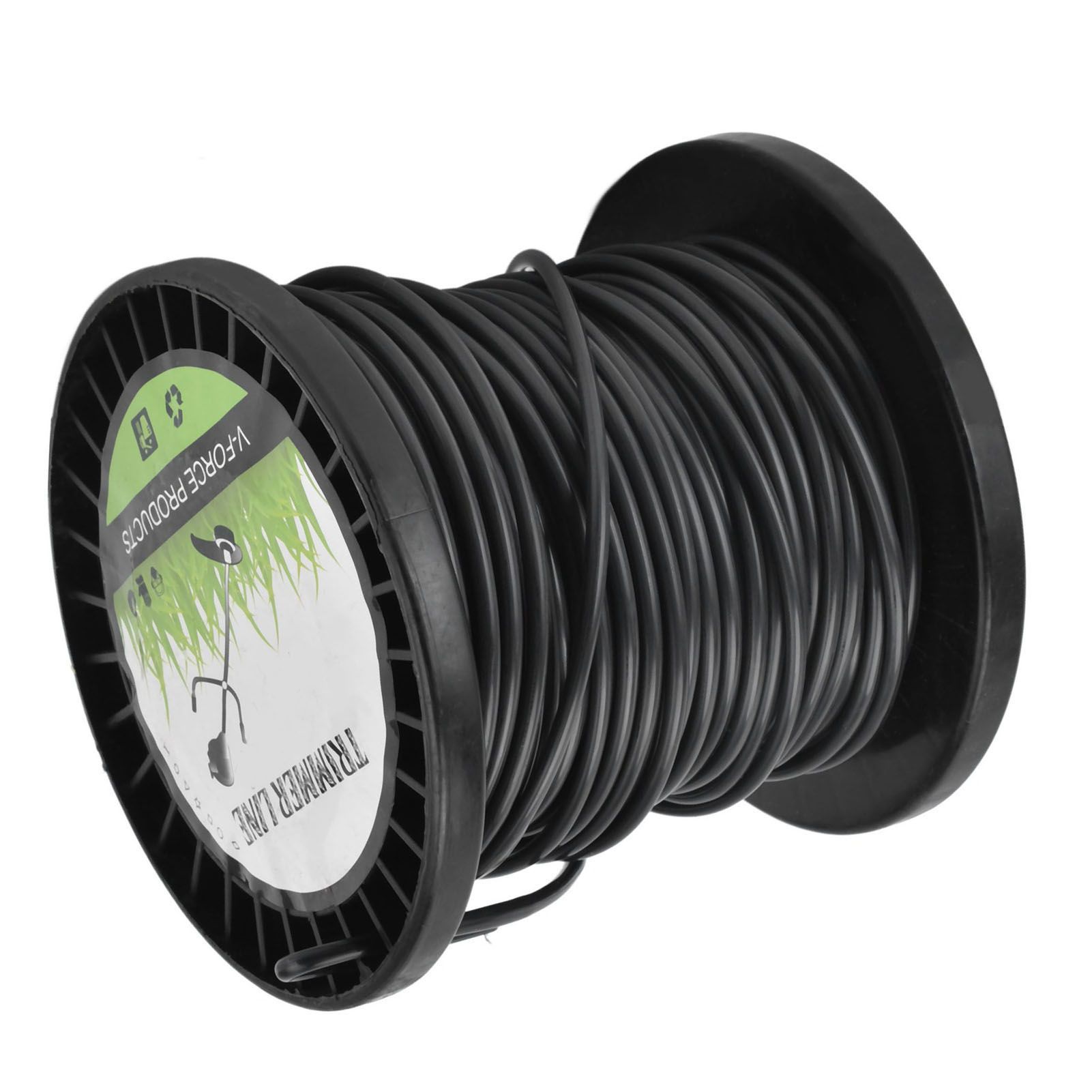 Round String Trimmer Line for Husqvarna 3.3mm Black High Cutting Efficiency view 9