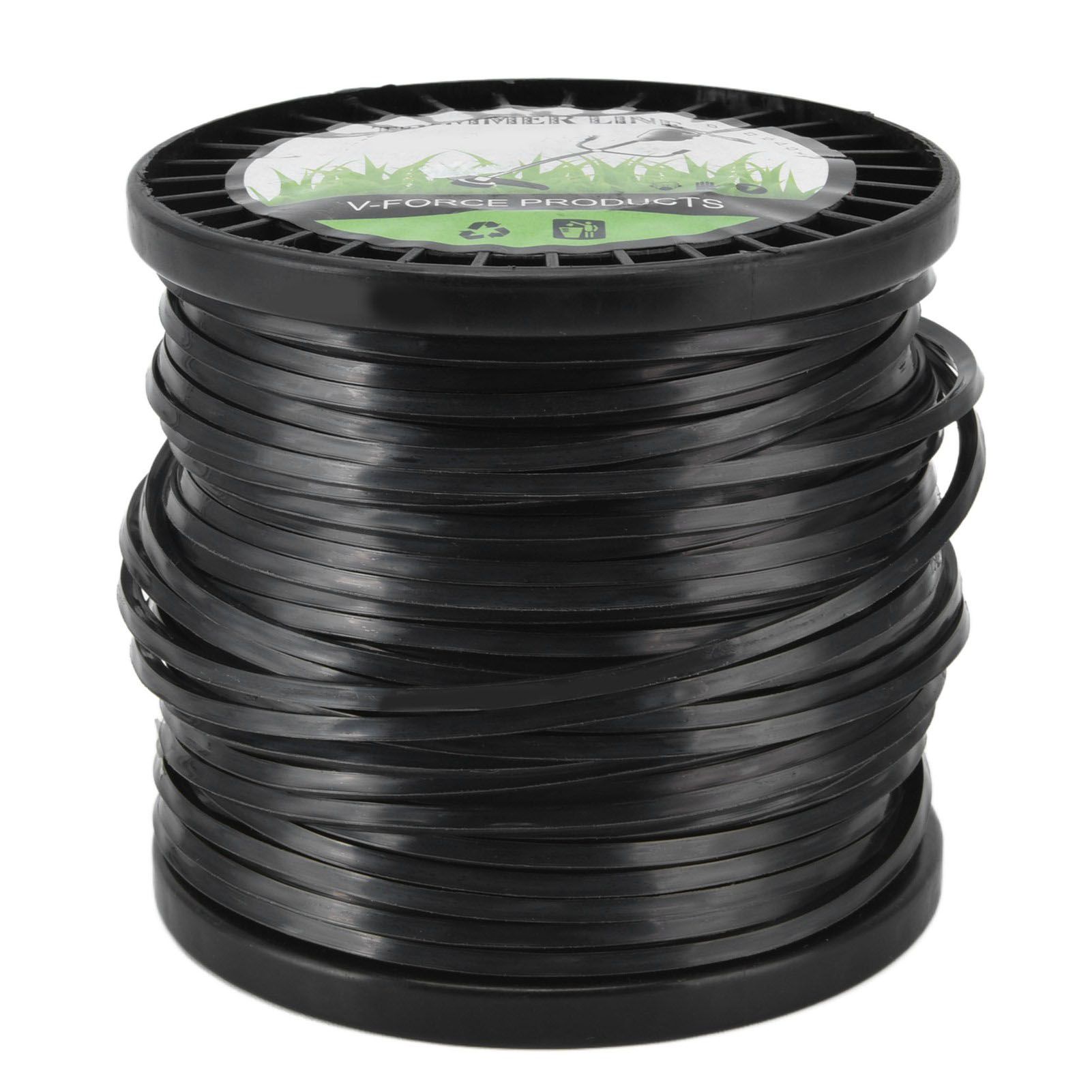 Round String Trimmer Line for Husqvarna 3.3mm Black High Cutting Efficiency view 2