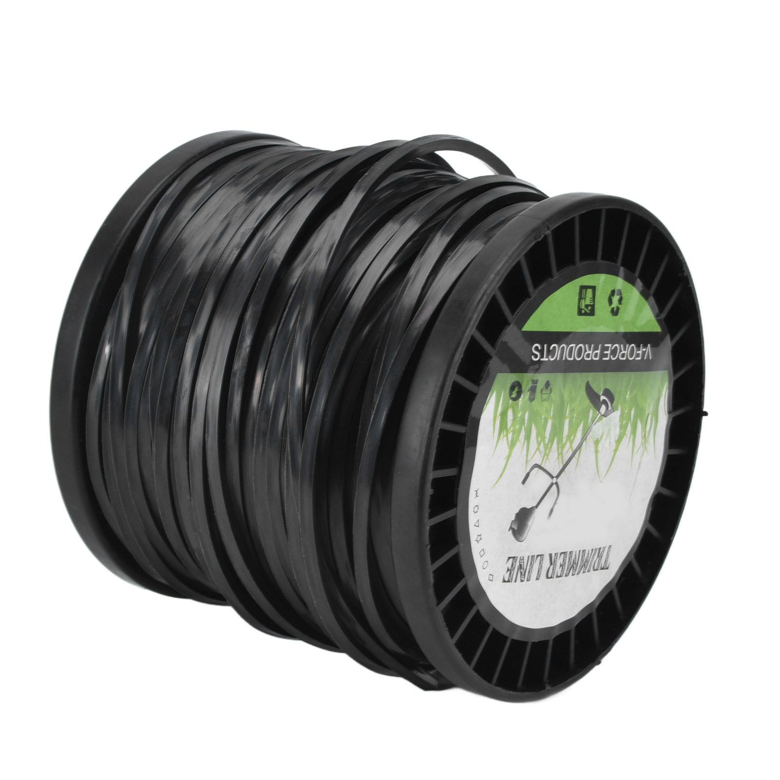 Round String Trimmer Line for Husqvarna 3.3mm Black High Cutting Efficiency view 4