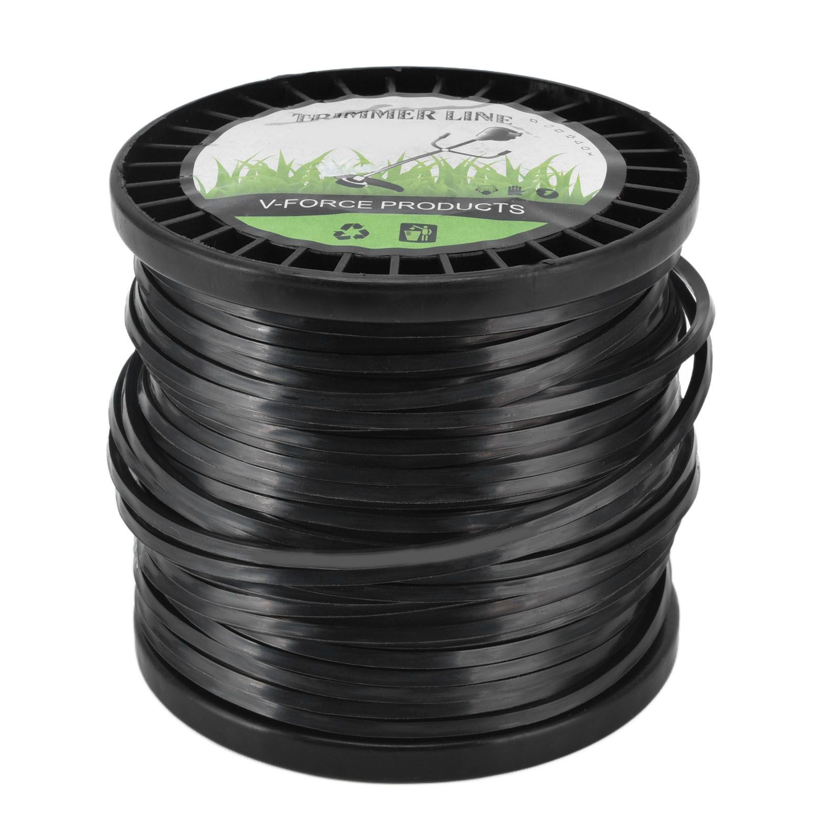 Round String Trimmer Line for Husqvarna 3.3mm Black High Cutting Efficiency view 5