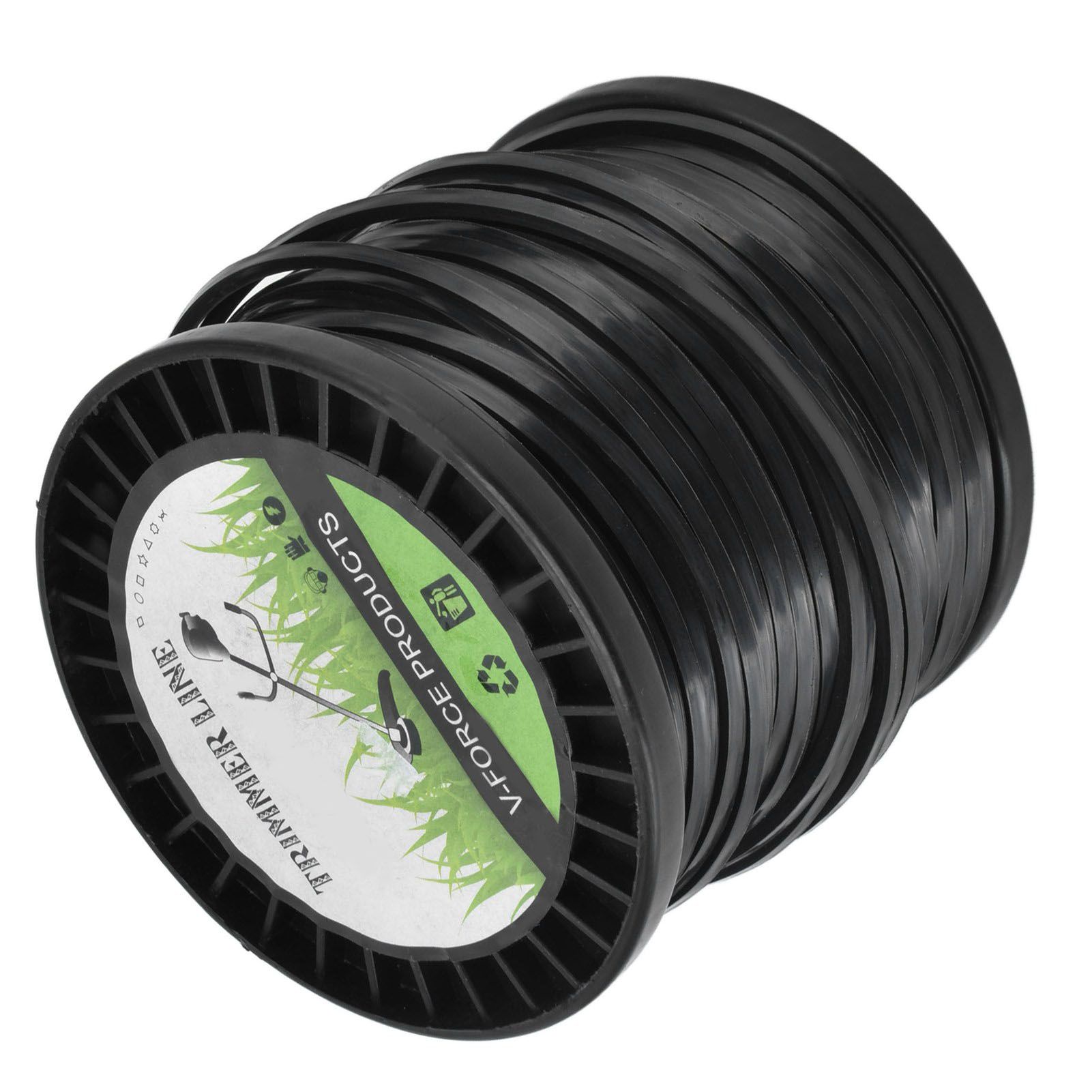 Round String Trimmer Line for Husqvarna 3.3mm Black High Cutting Efficiency view 6