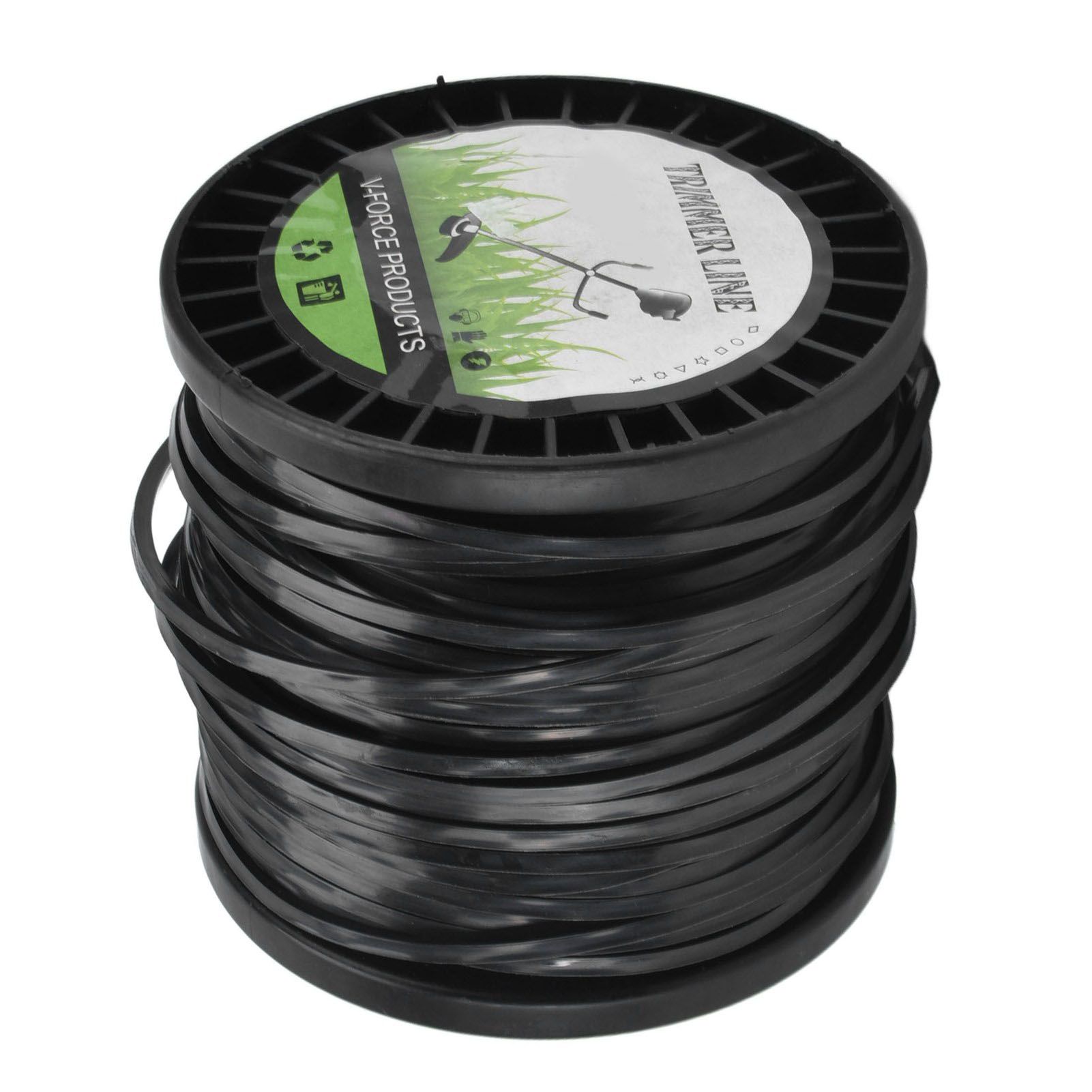 Round String Trimmer Line for Husqvarna 3.3mm Black High Cutting Efficiency view 9