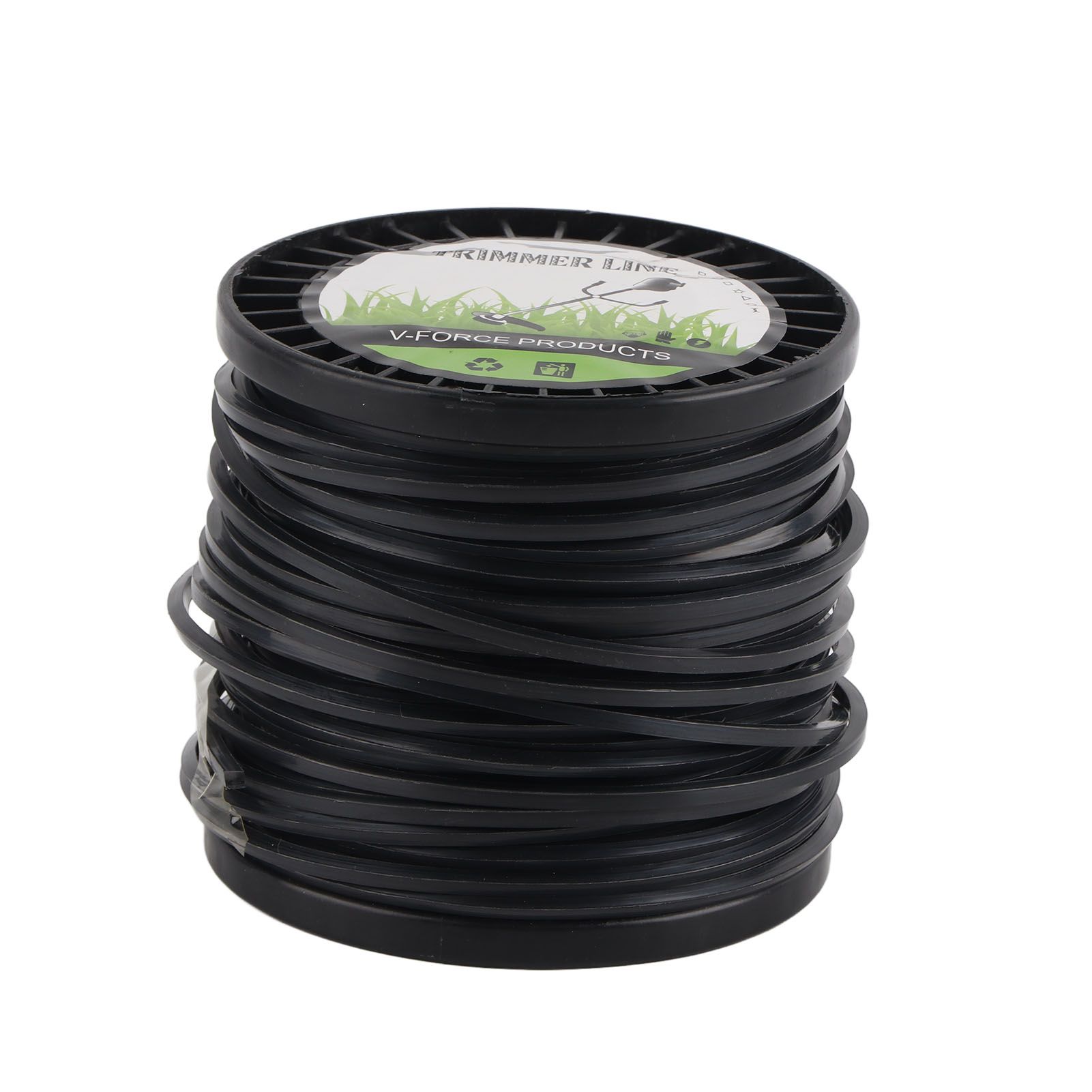 3.3mm String Trimmer Line High Cutting Efficiency Low Noise Quadrate Black view 5