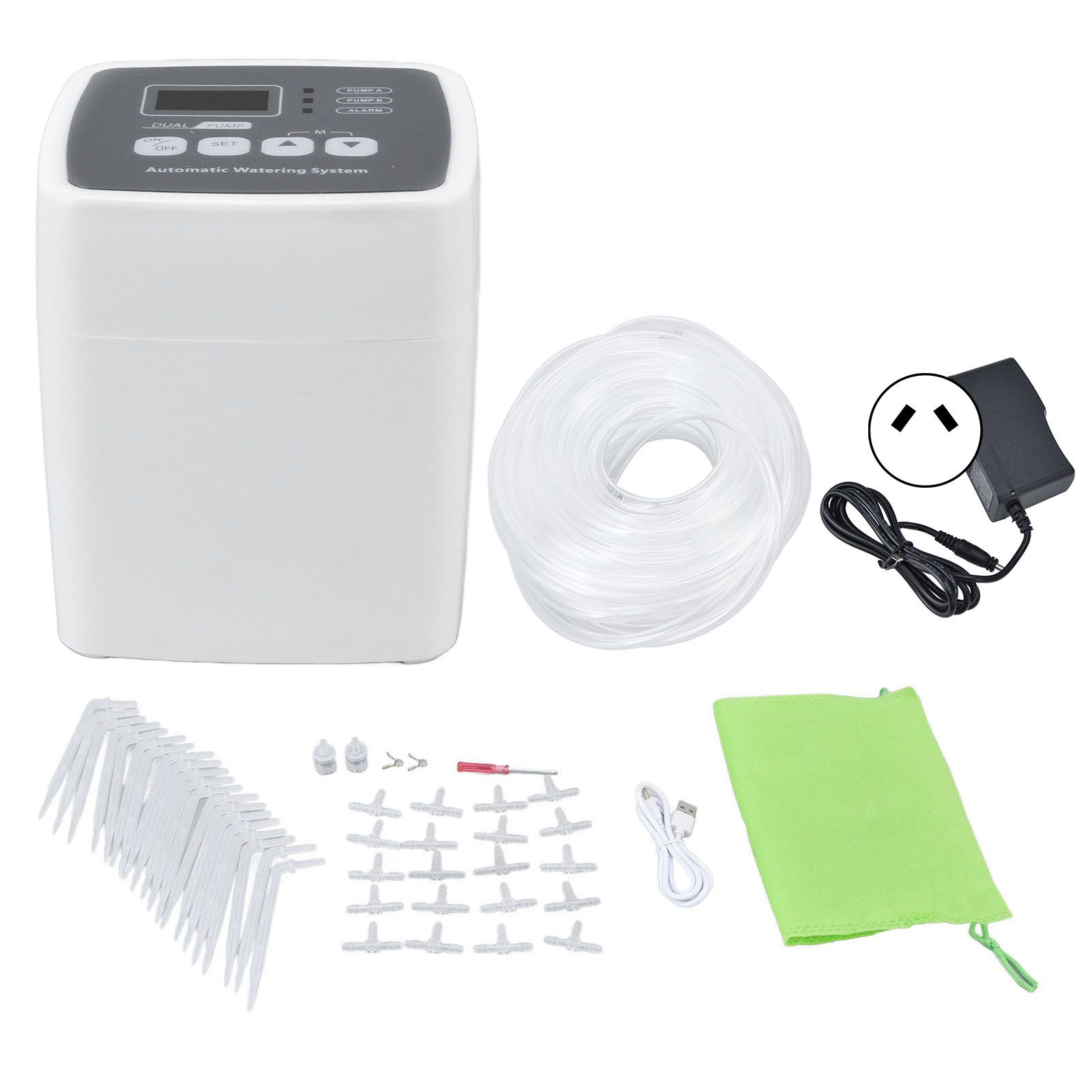 Smart Irrigation Timer Double Pump Automatic Watering Controller Garden Water
