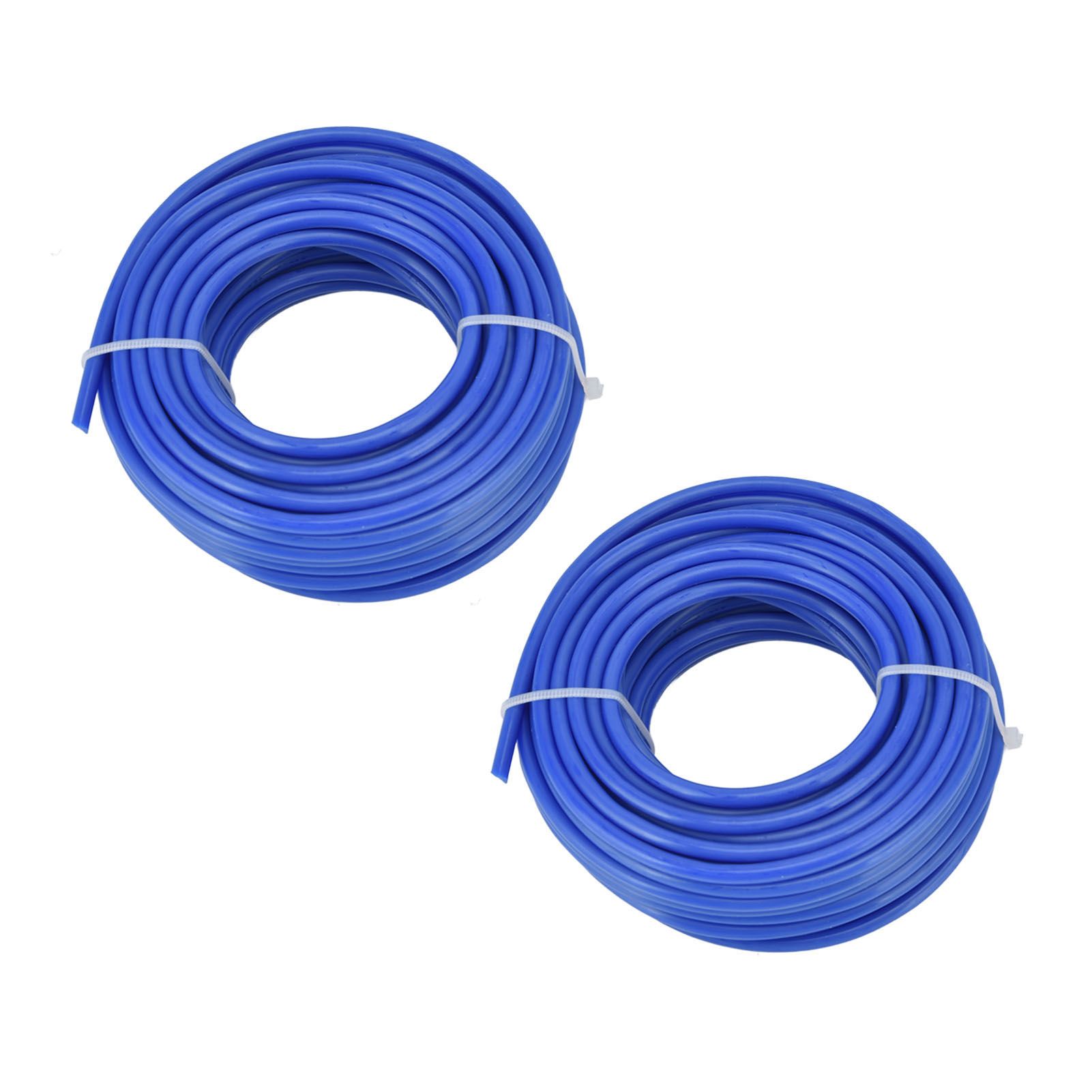 2PCS 4mm String Trimmer Line Nylon Round Trimmer Line Blue Lawn Mower view 2