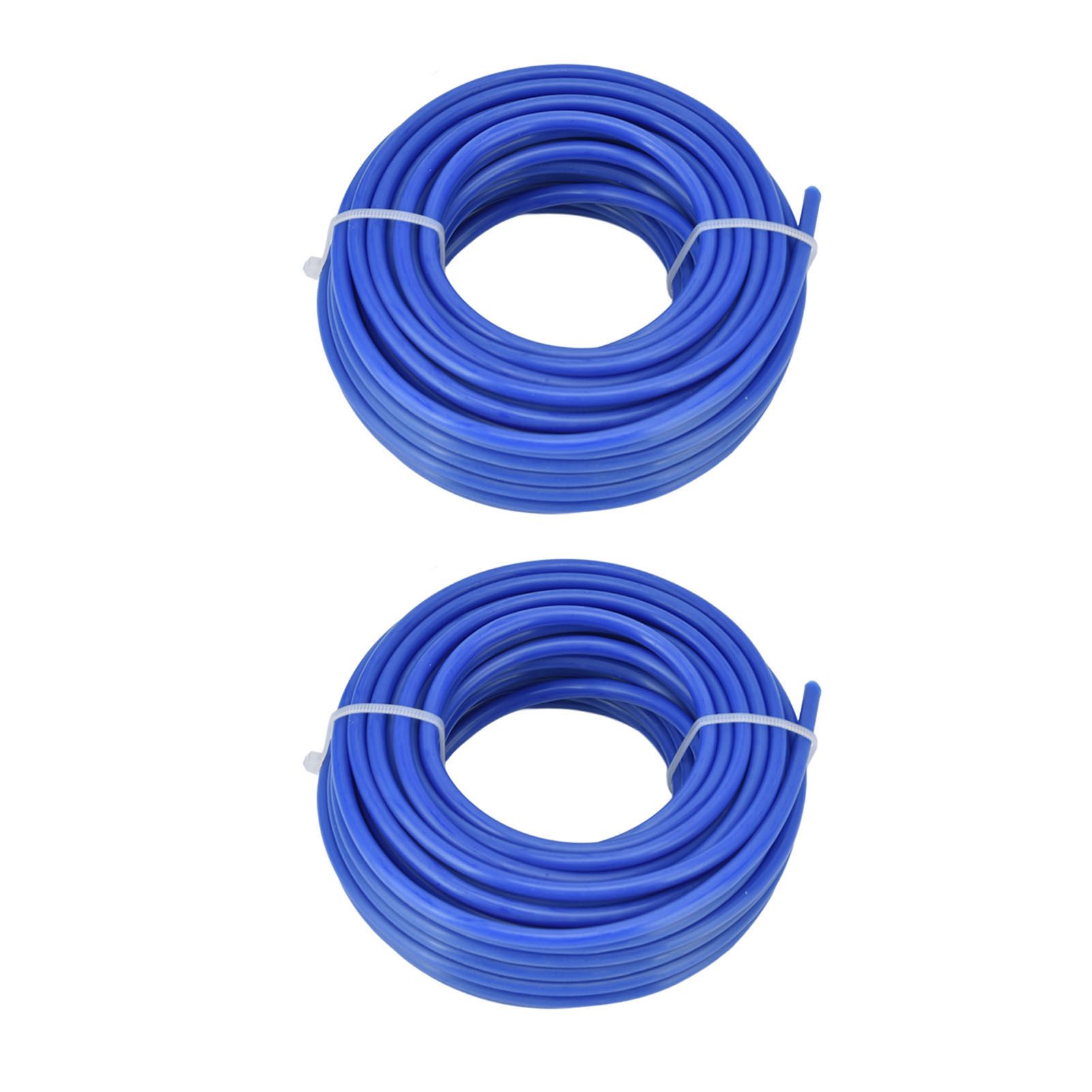 2PCS 4mm String Trimmer Line Nylon Round Trimmer Line Blue Lawn Mower view 3