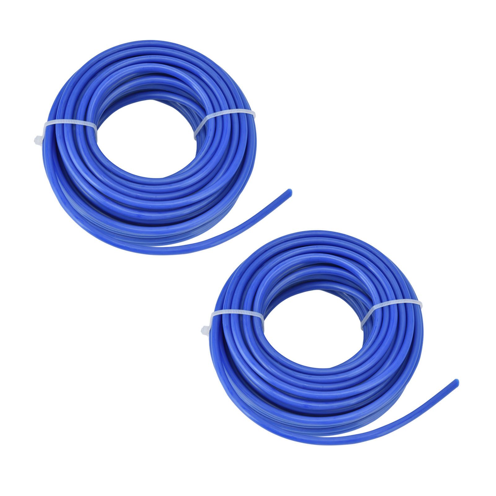 2PCS 4mm String Trimmer Line Nylon Round Trimmer Line Blue Lawn Mower view 5