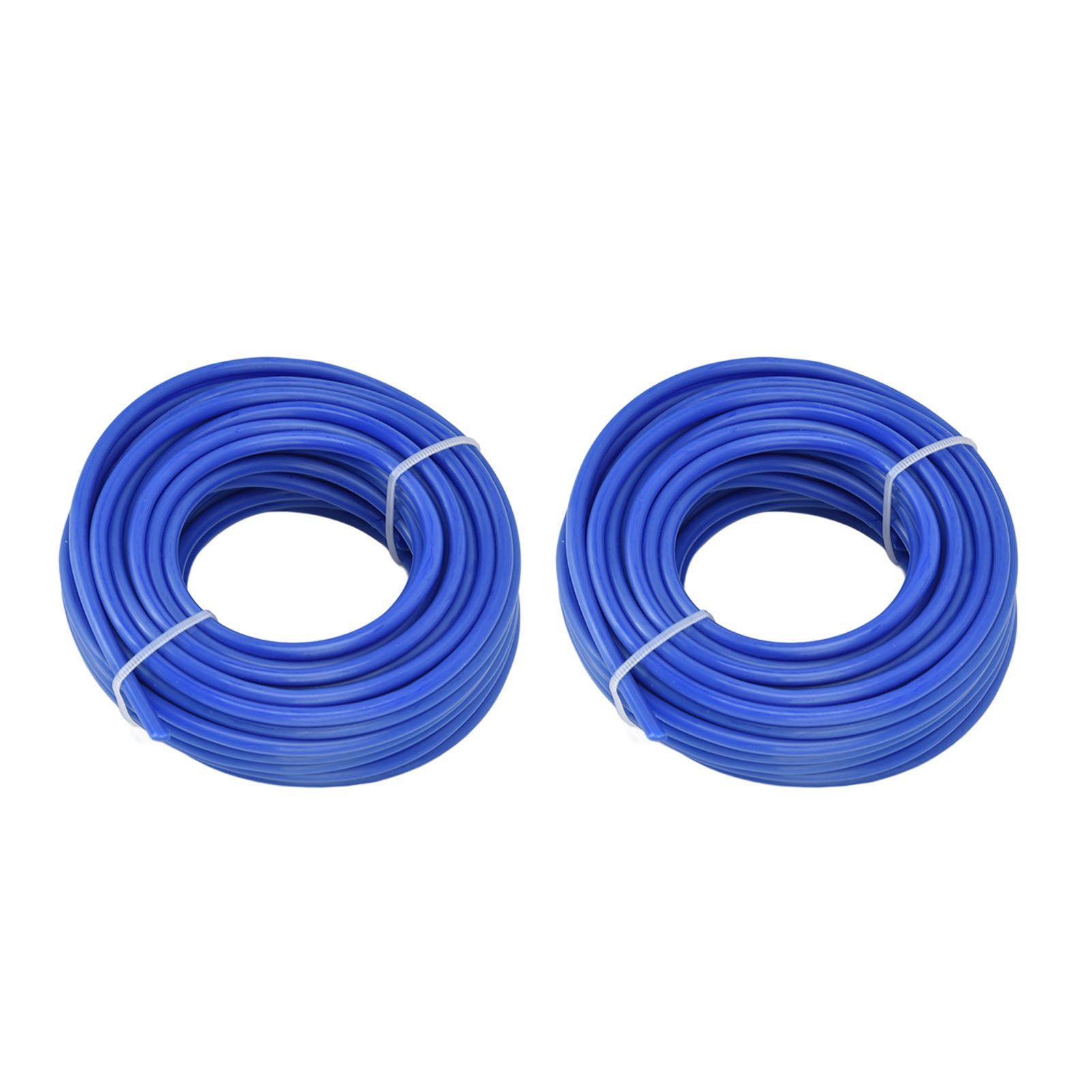 2PCS 4mm String Trimmer Line Nylon Round Trimmer Line Blue Lawn Mower view 6