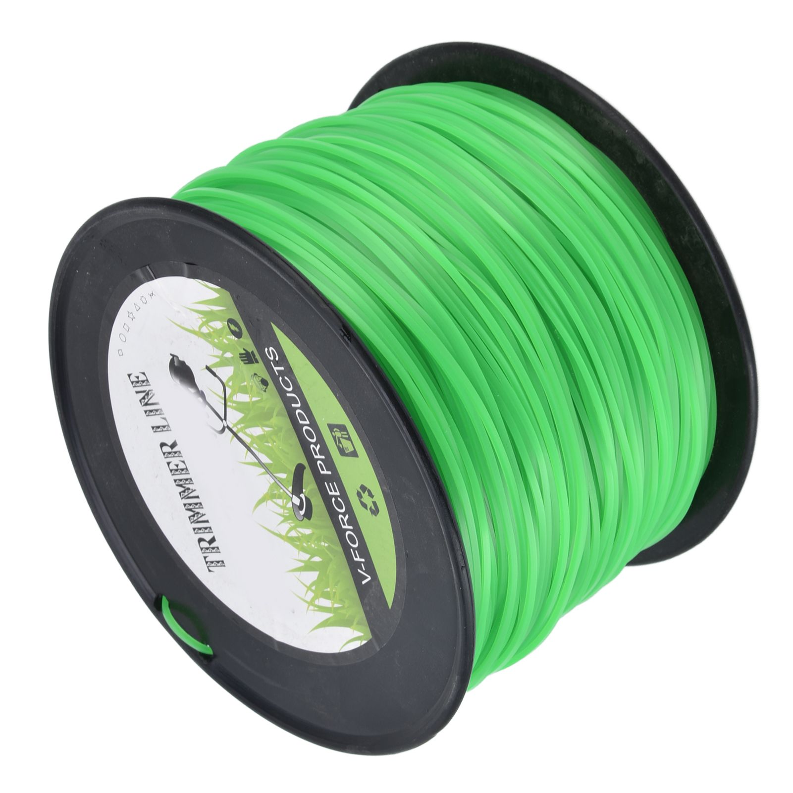 2.0mm 372 Meters Trimmer Line Lawn Mower String Cord Green String Trimmer Line view 10