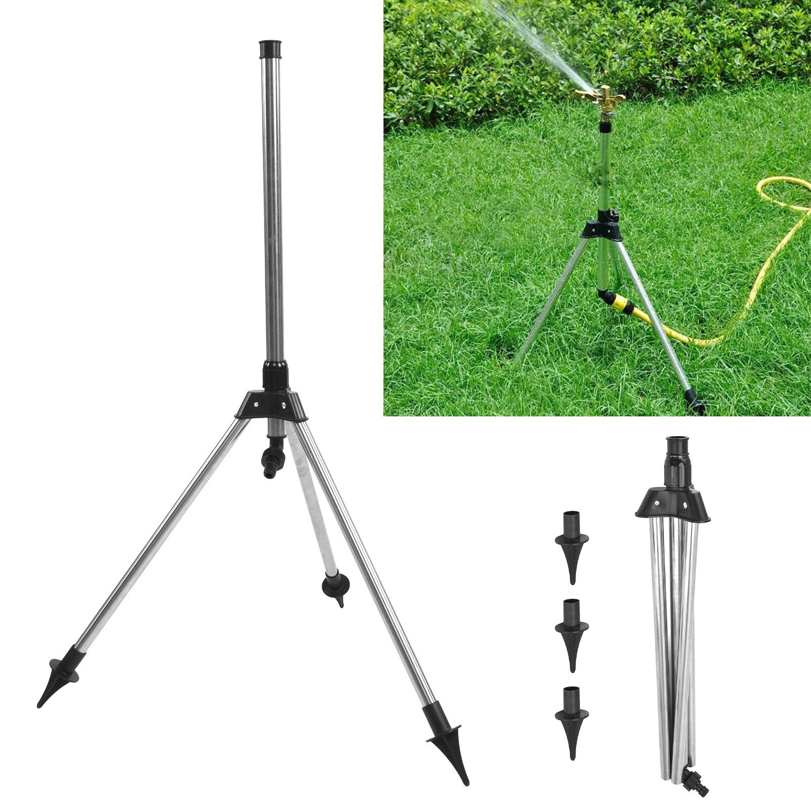 Sprinkler Tripod G1/2 Female Thread Plant Watering Tripod for Garden Yard view 11