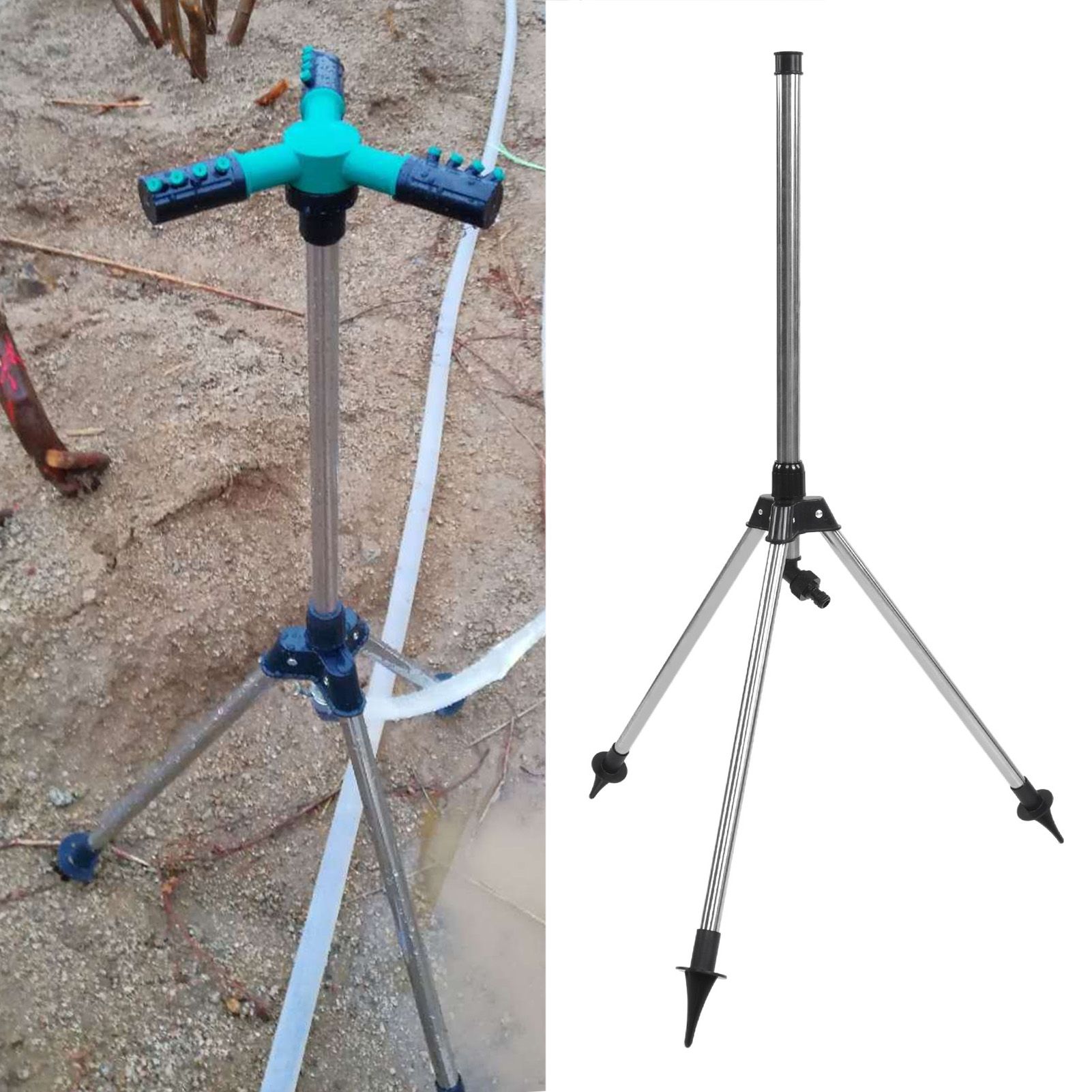 Sprinkler Tripod G1/2 Female Thread Plant Watering Tripod for Garden Yard view 12