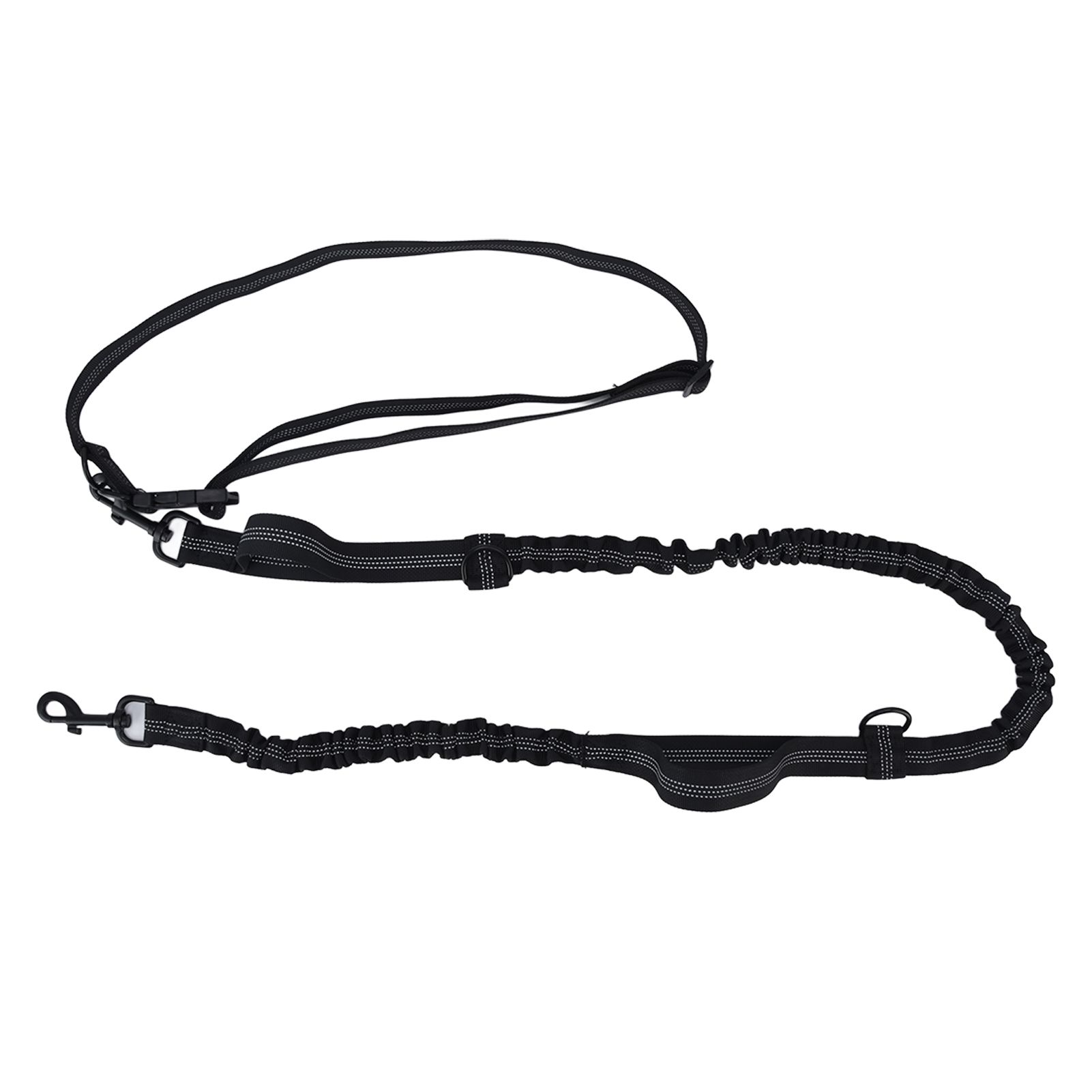 Pet Leash Reflective Retractable Portable Adjustable Dog Traction Rope for