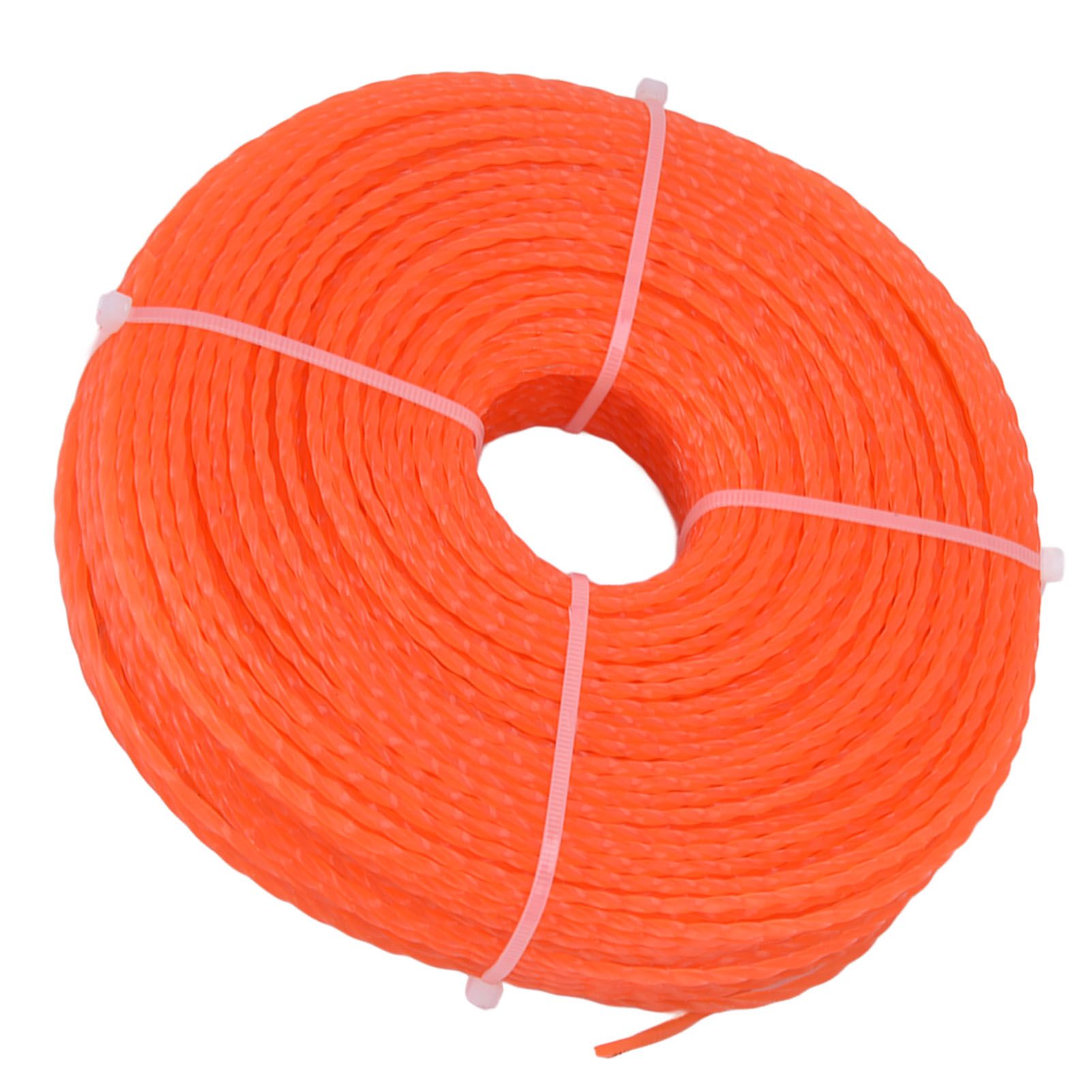 Nylon Trimmer Cord 2.7mm 100m Twist Shape Trimmer Line for Heavy Duty Lawn view 2