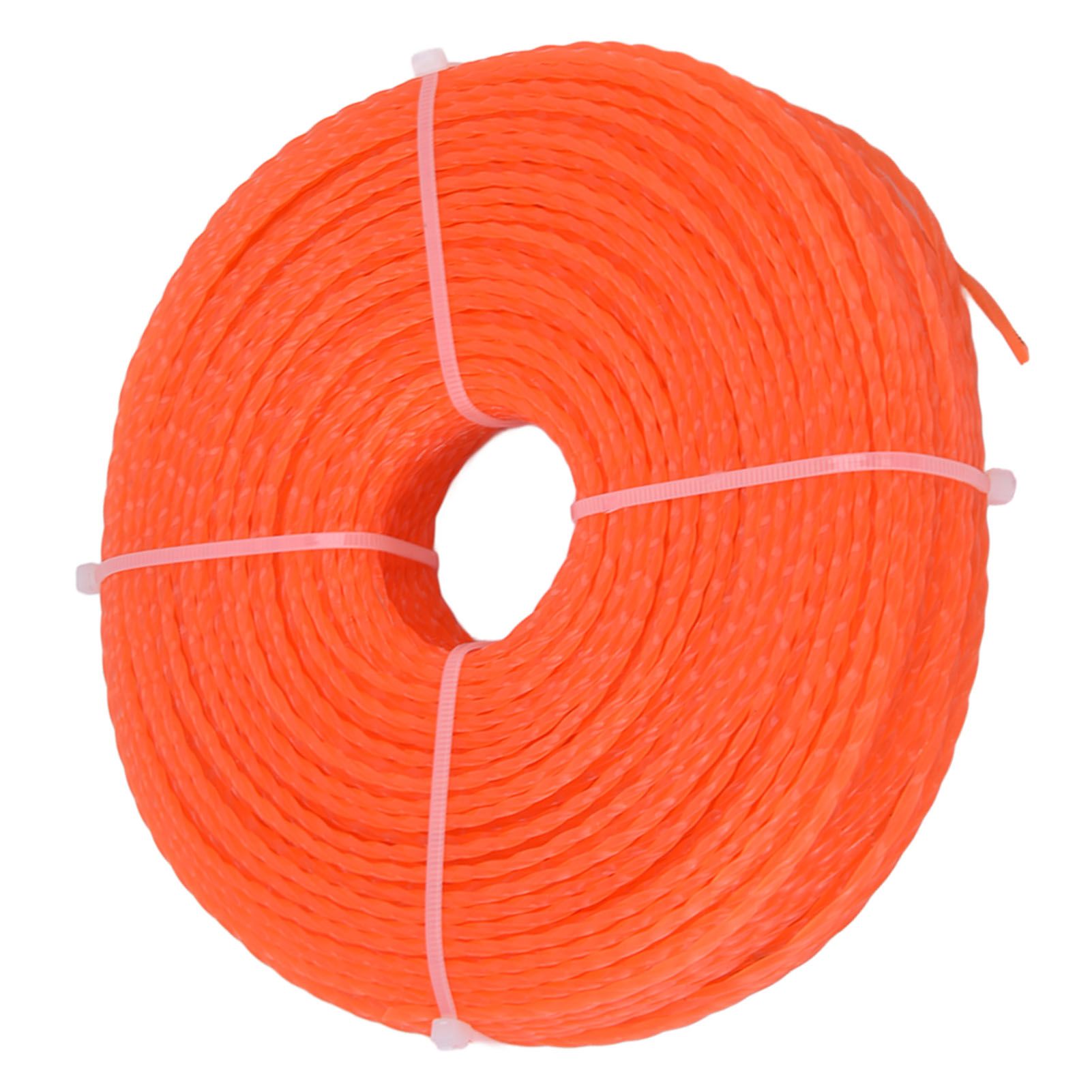 Nylon Trimmer Cord 2.7mm 100m Twist Shape Trimmer Line for Heavy Duty Lawn view 3
