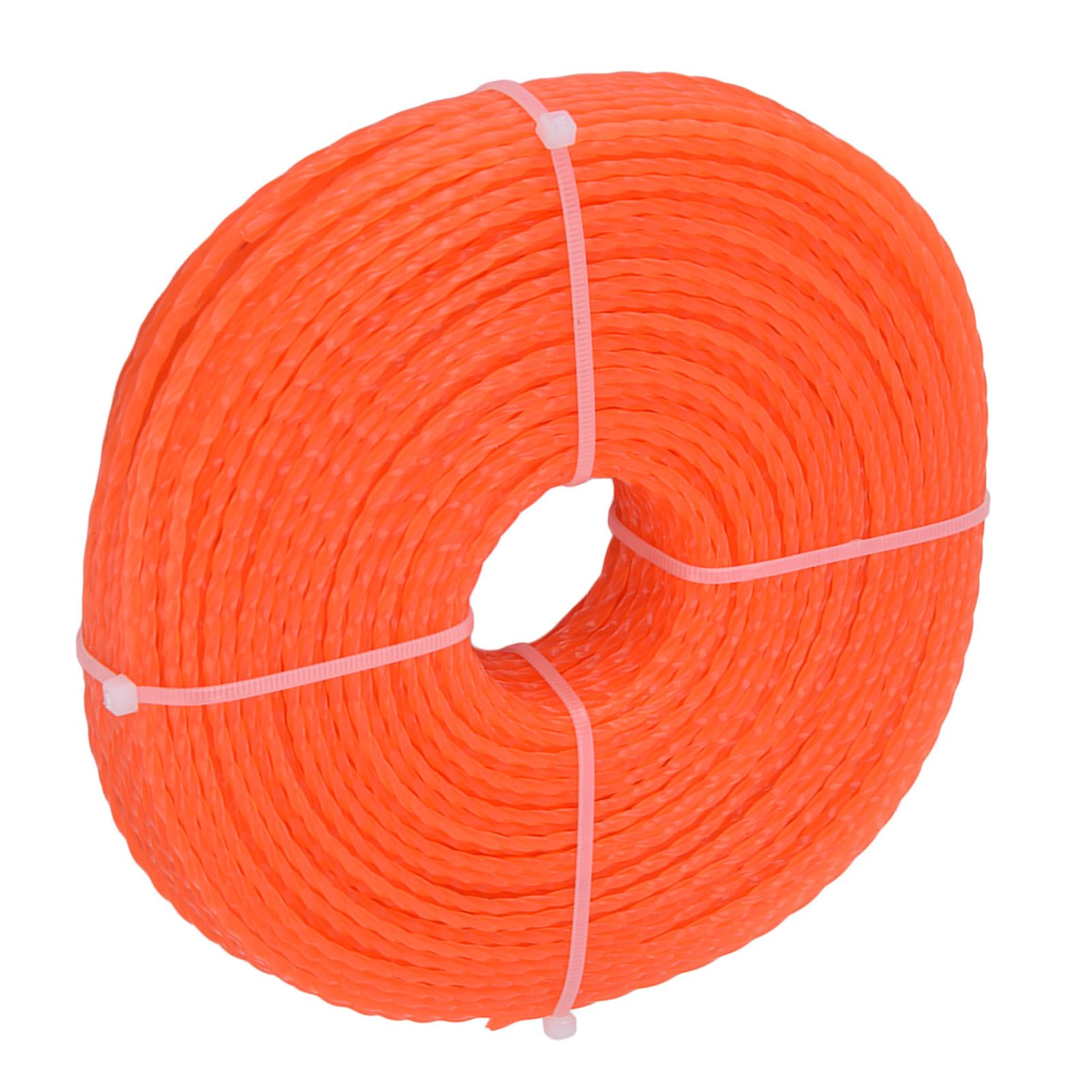 Nylon Trimmer Cord 2.7mm 100m Twist Shape Trimmer Line for Heavy Duty Lawn view 5