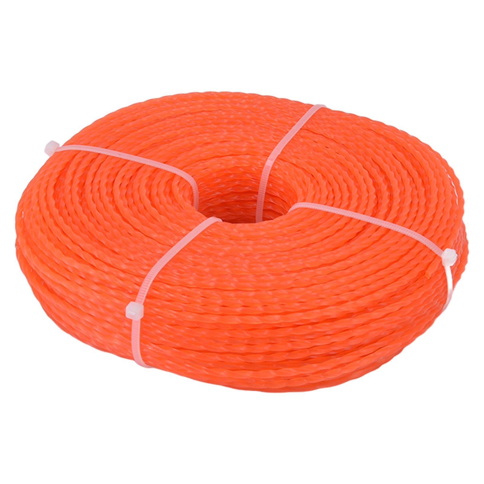 Nylon Trimmer Cord 2.7mm 100m Twist Shape Trimmer Line for Heavy Duty Lawn view 10