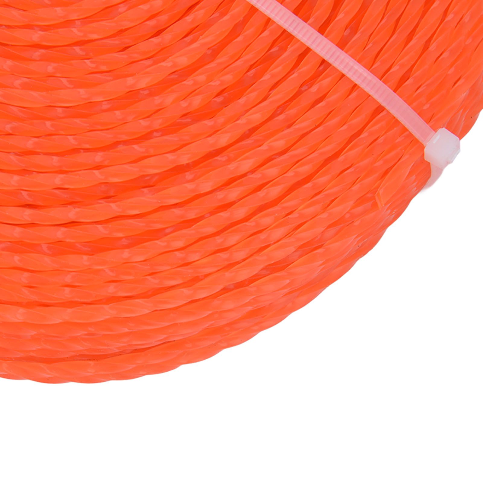 Nylon Trimmer Cord 2.7mm 100m Twist Shape Trimmer Line for Heavy Duty Lawn view 13