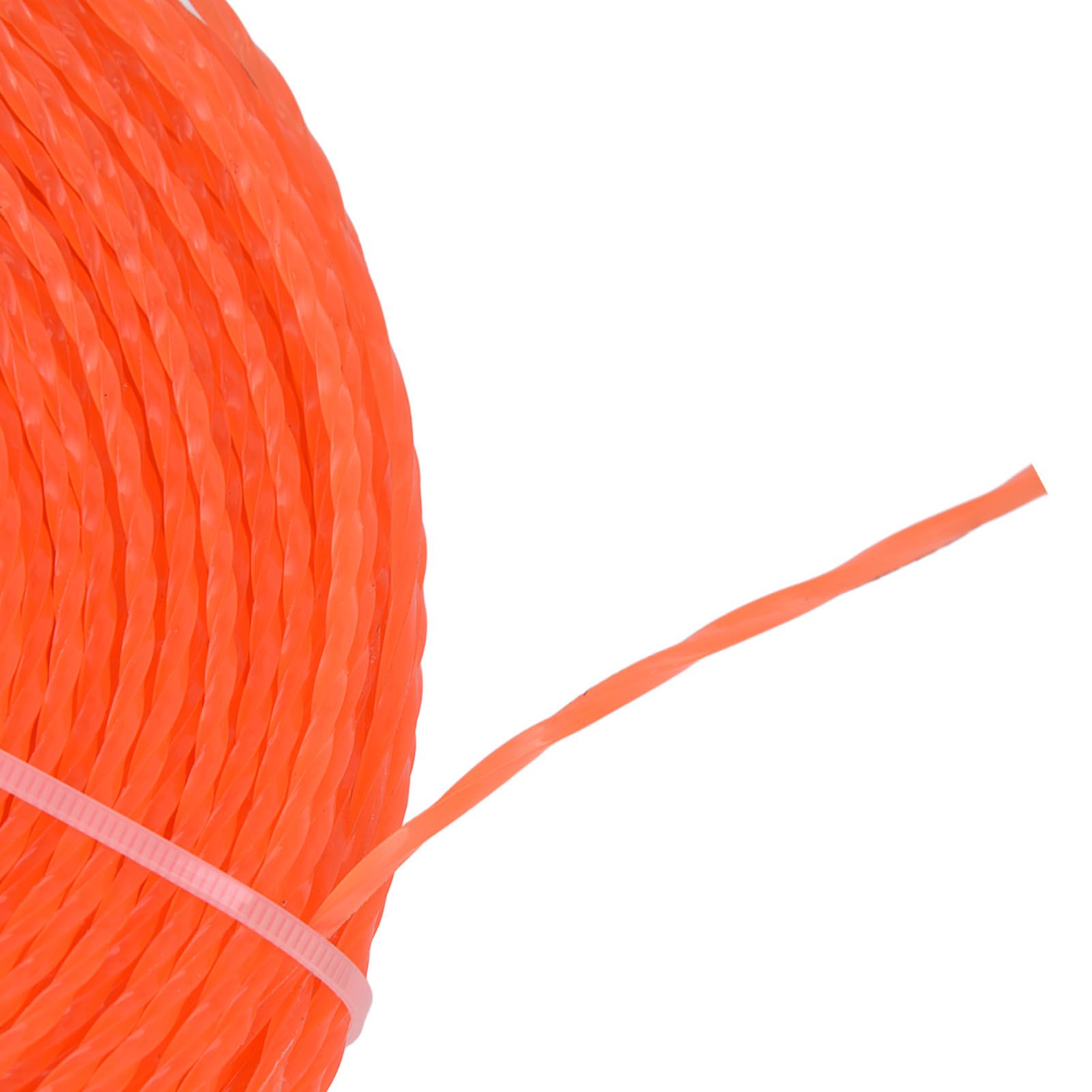 Nylon Trimmer Cord 2.7mm 100m Twist Shape Trimmer Line for Heavy Duty Lawn view 15