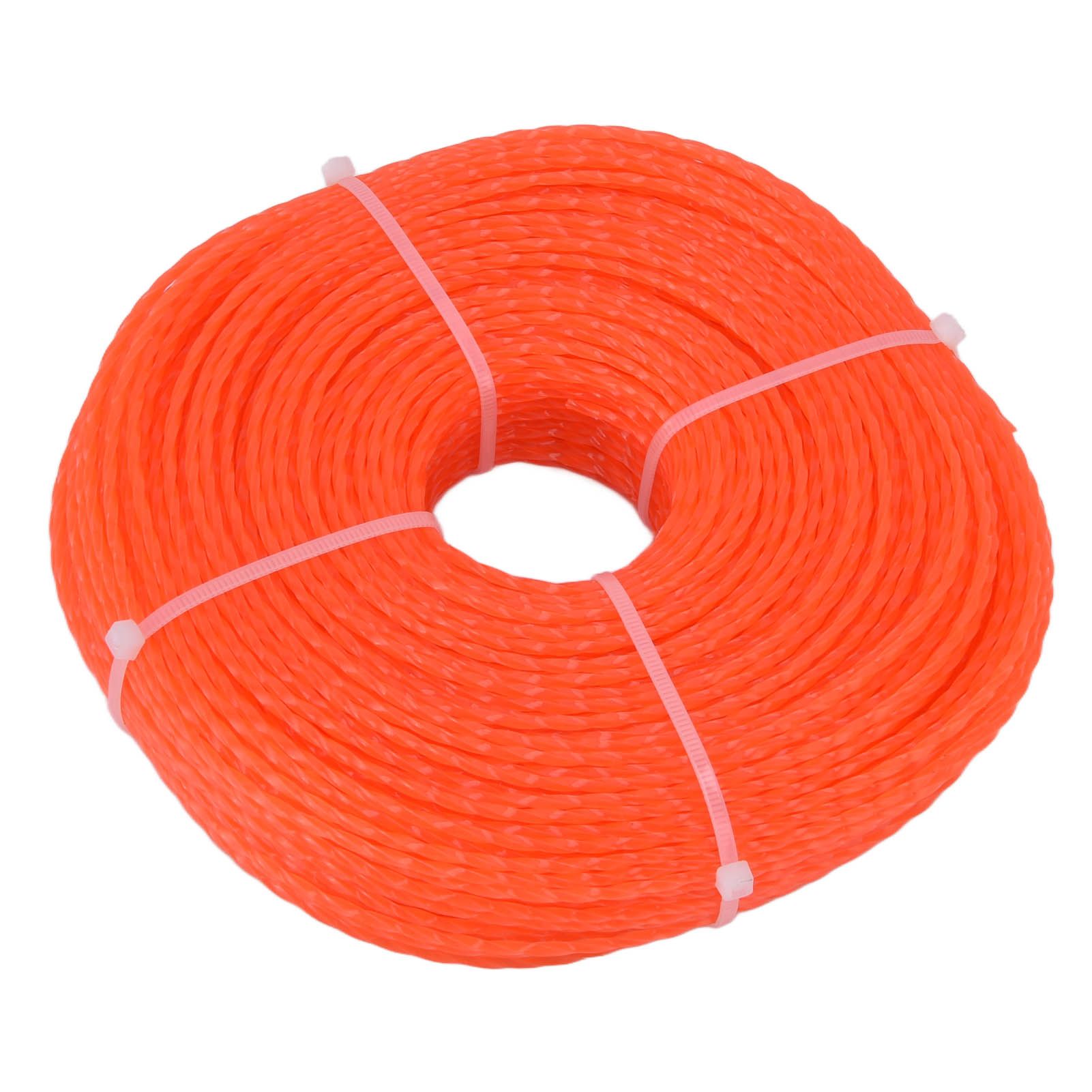2.4mm 120m Trimmer Line Nylon String Trimmer Line Lawn Mower Accessories for view 6