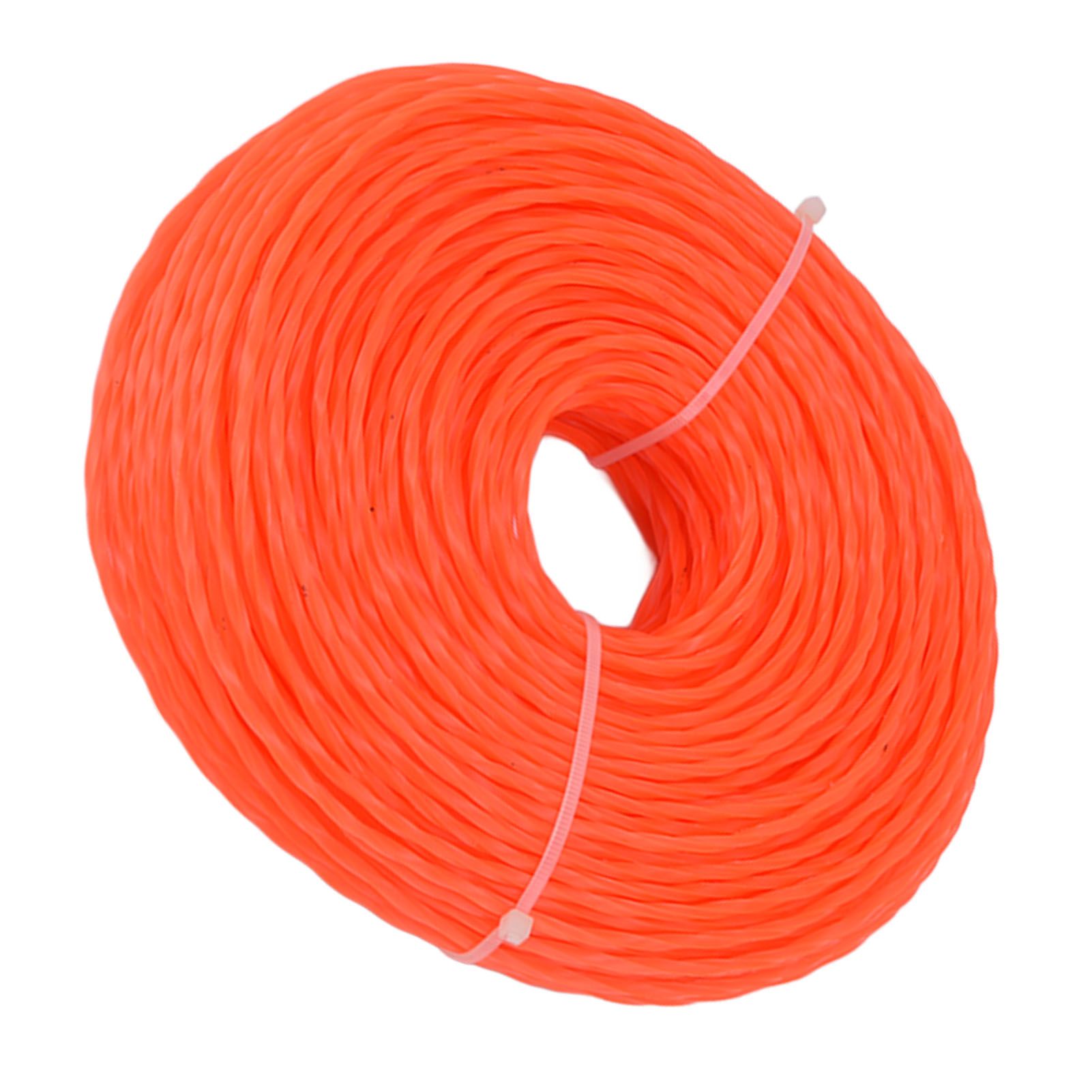 Nylon Trimmer Cord 3.0mm 85m Twisted Trimmer Line for Home Garden Heavy Duty view 6