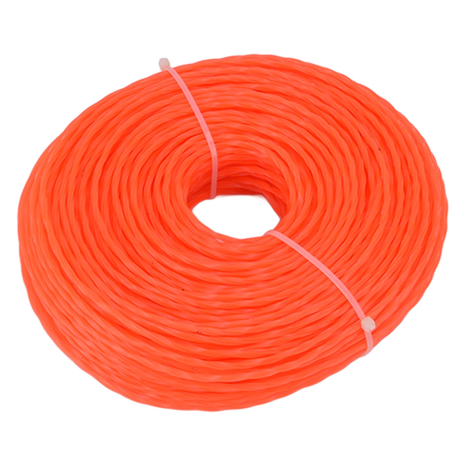 Nylon Trimmer Cord 3.0mm 85m Twisted Trimmer Line for Home Garden Heavy Duty view 7